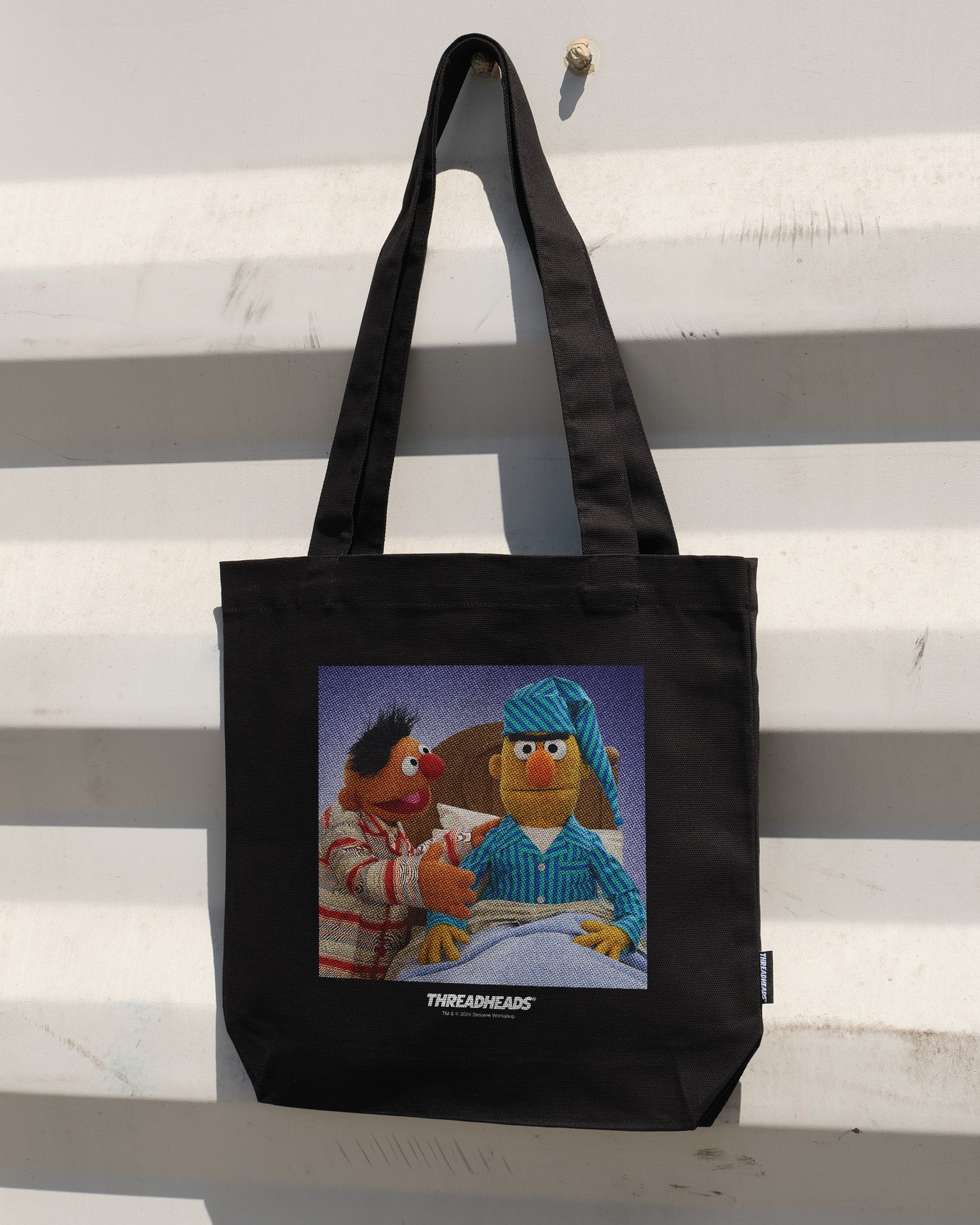 Annoyed Bert Tote Bag Australia Online Black