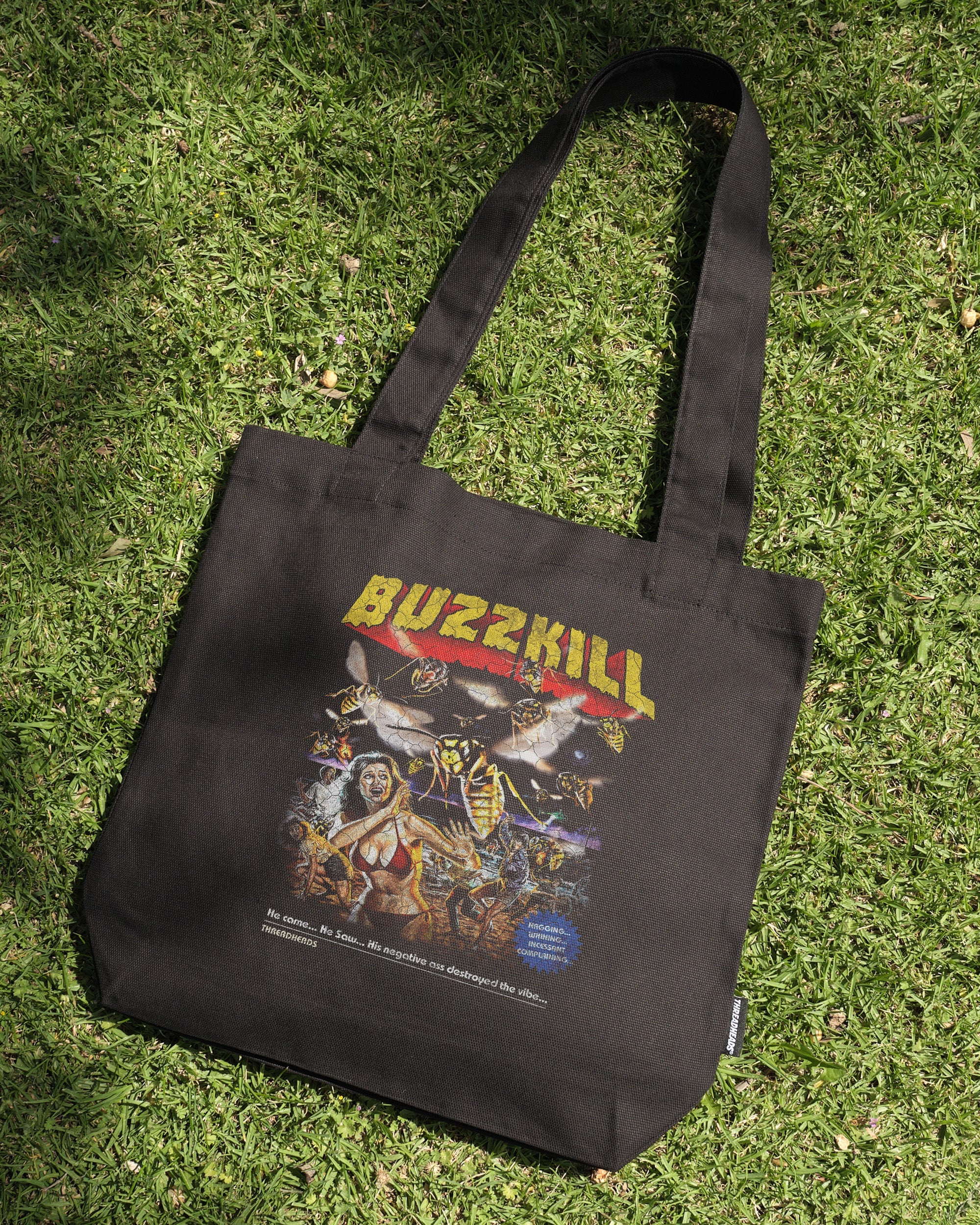 BUZZKILL Tote Bag Australia Online Black