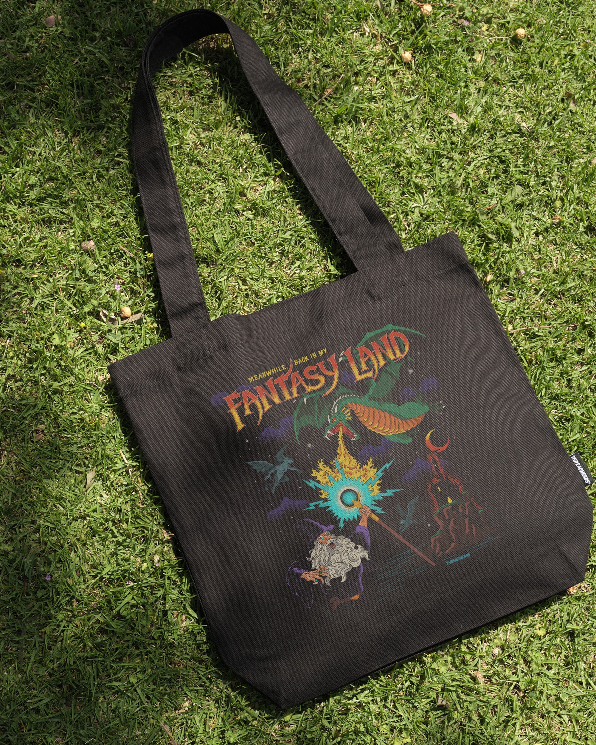 In My Fantasy Land Tote Bag Australia Online Black