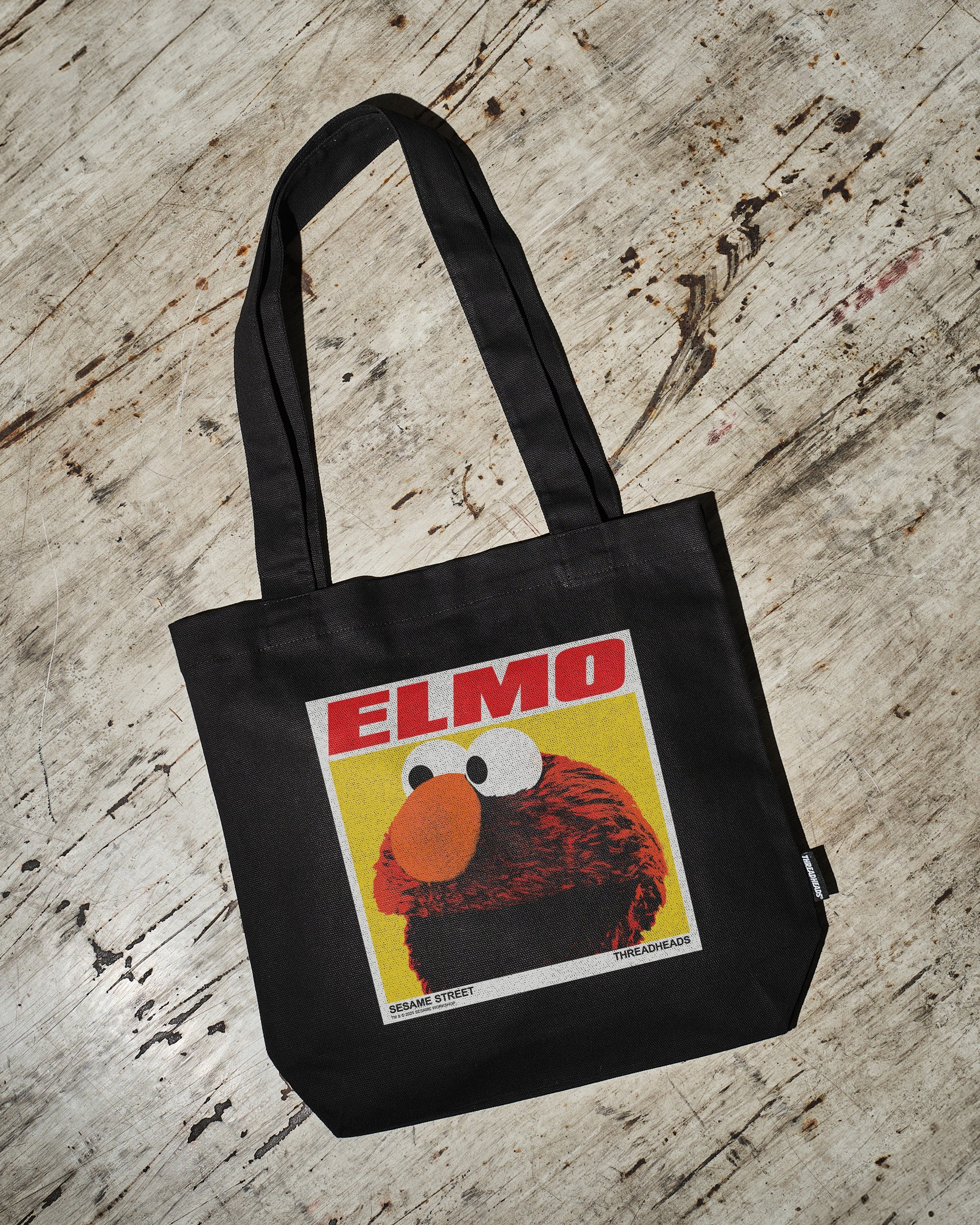 Elmo's Greatest Hits Tote Bag Australia Online Black