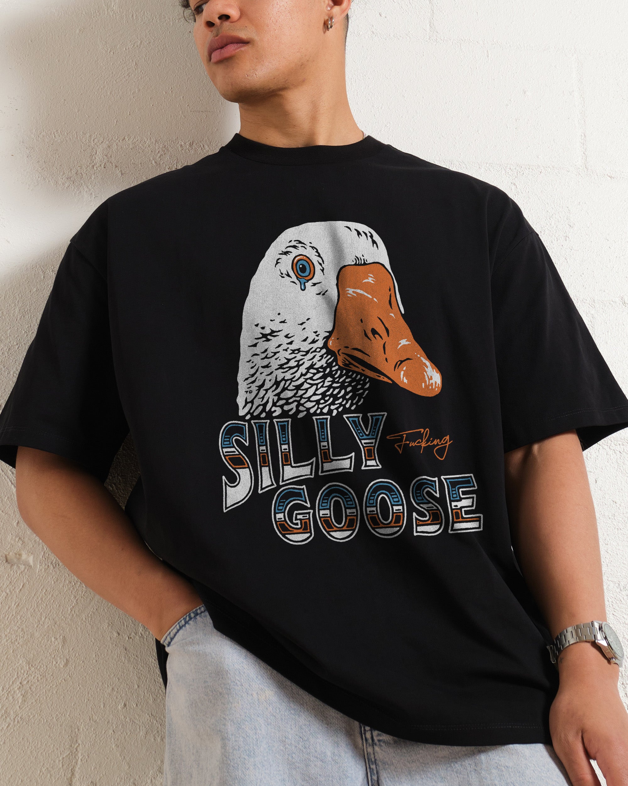 Silly Fkn Goose Oversized Tee