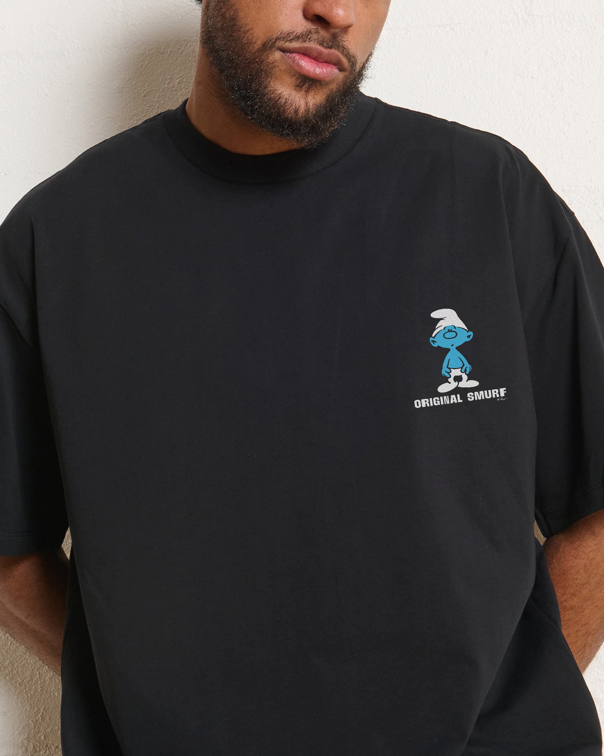 The Original Smurf Oversized Tee Offical Smurfs x Threadheads Online