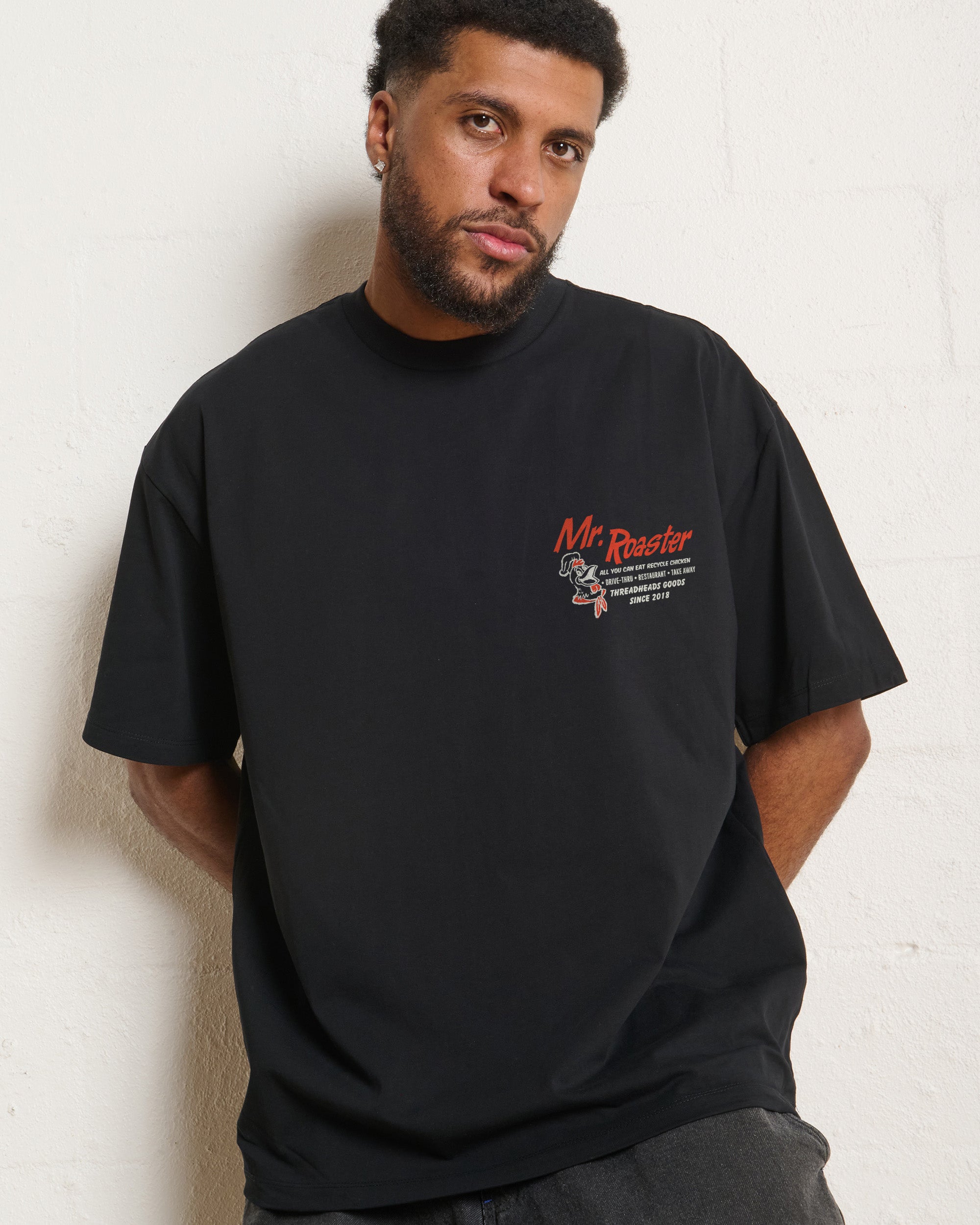 Mr. Roaster Fried Chicken Oversized Tee Online Australia