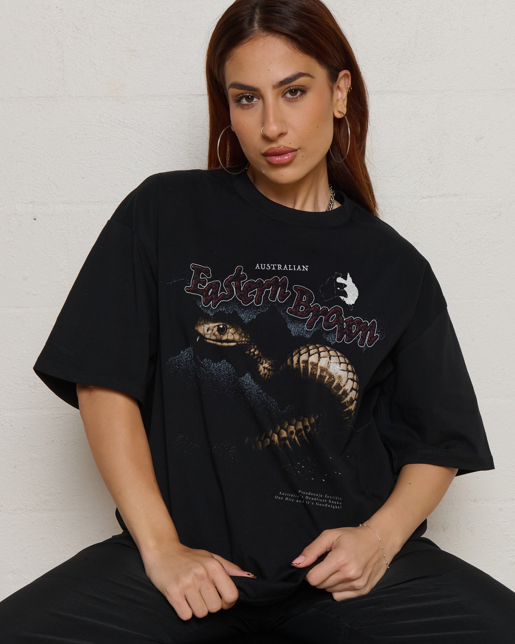 Eastern Brown Oversized Tee