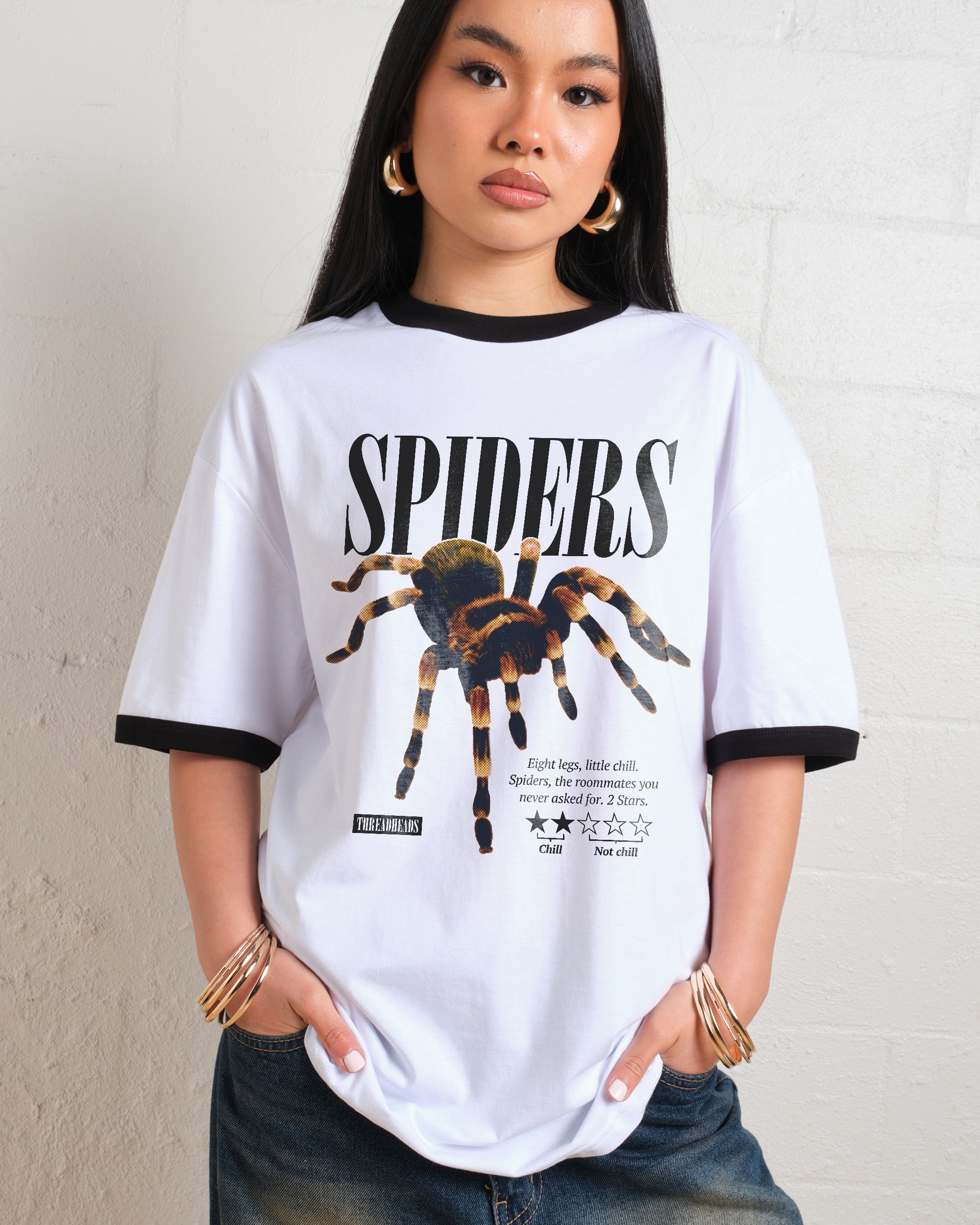 Spiders: A Review T-Shirt Australia Online Threadheads