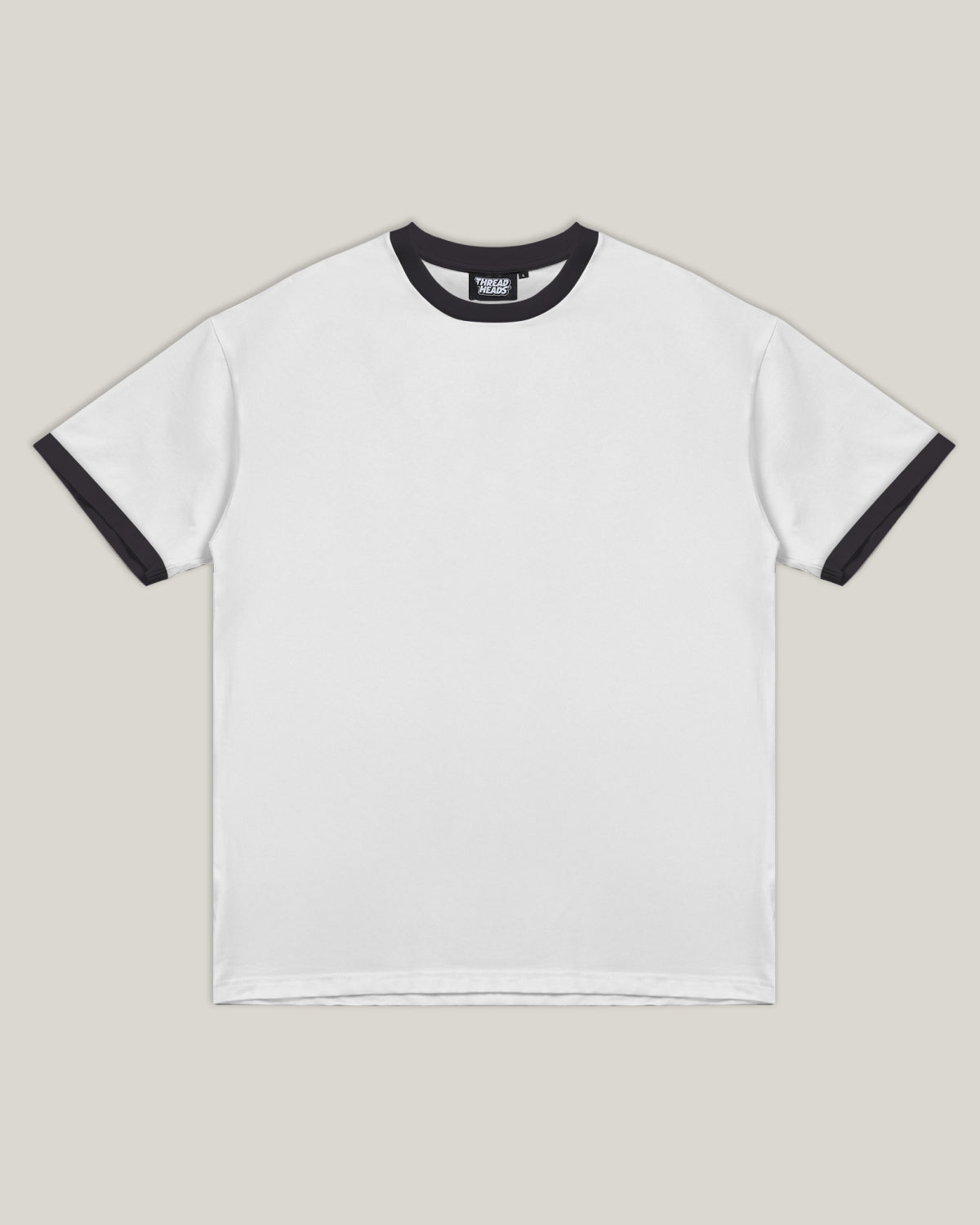 Custom Classic Tee #colour_black ringer