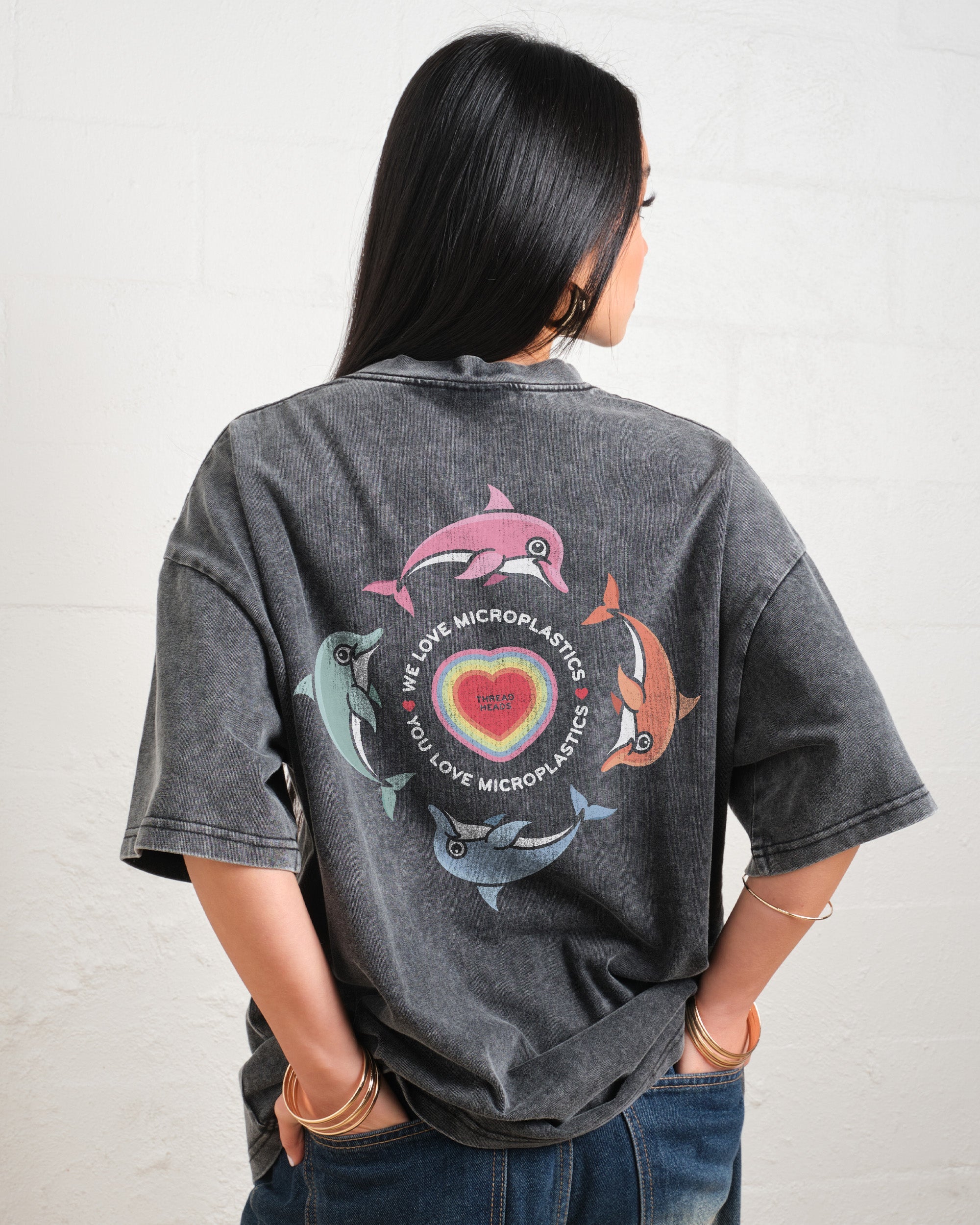 We Love Microplastics Oversized Tee Threadheads Australia Online