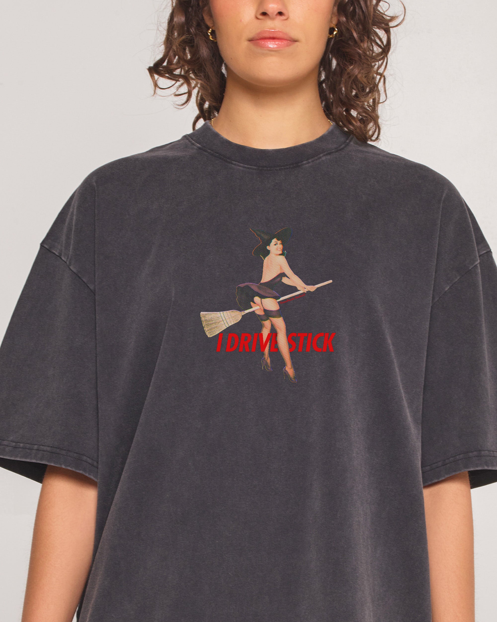 I Drive Stick Wash Tee
