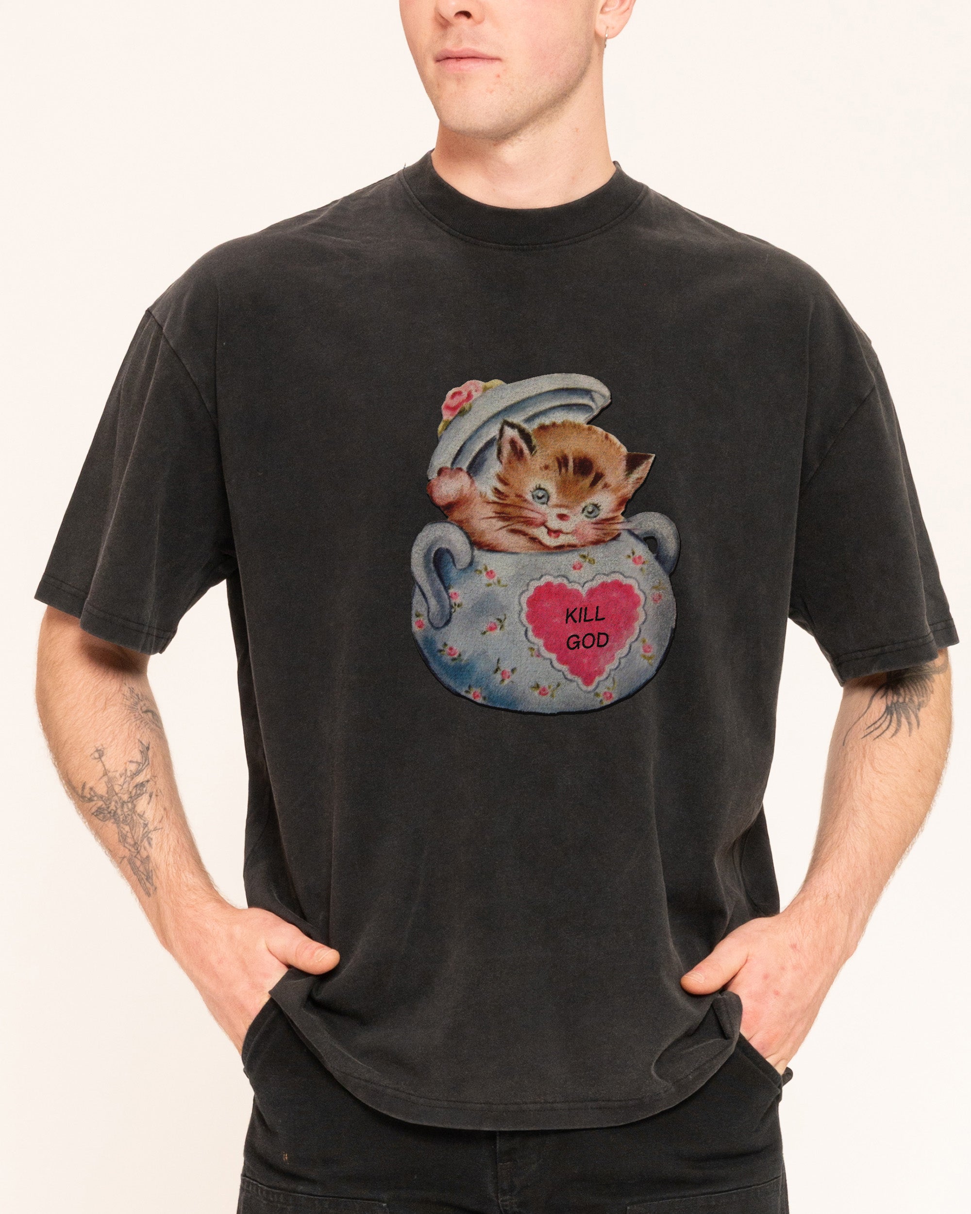 Kill God Oversized Tee
