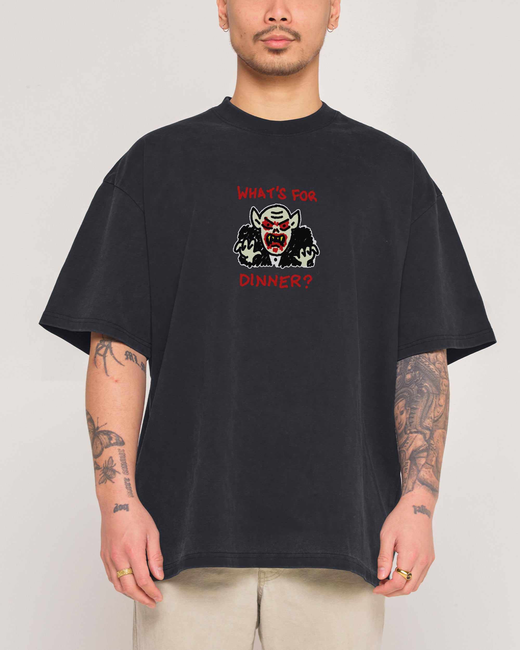 What's For Dinner? Wash Tee Australia Threadheads Online