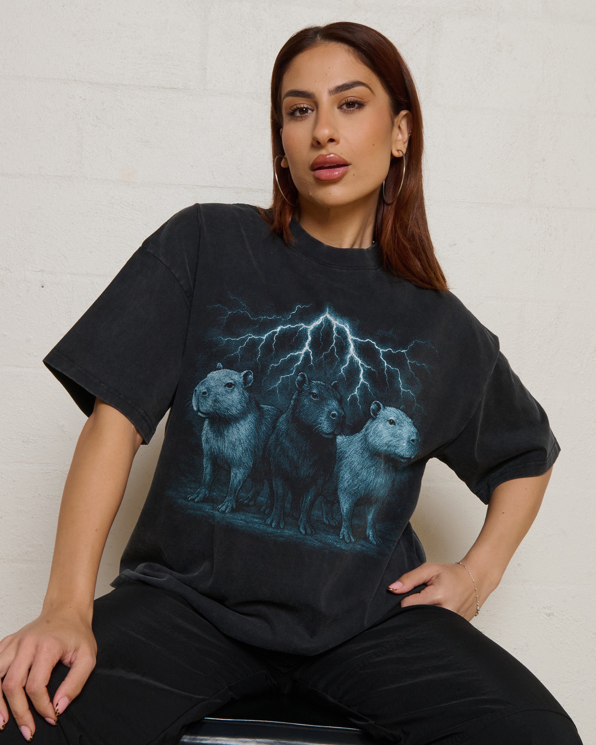 No Cap Wash Tee