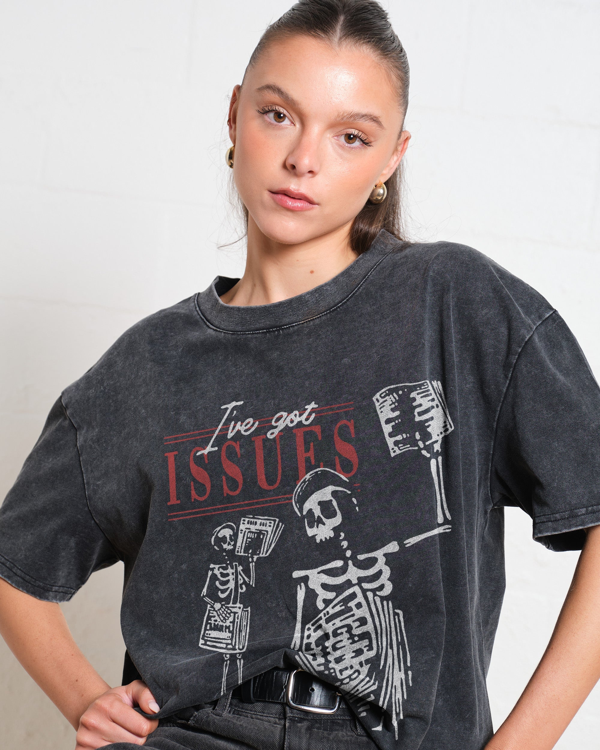 I've Got Issues Wash Tee Online Australia