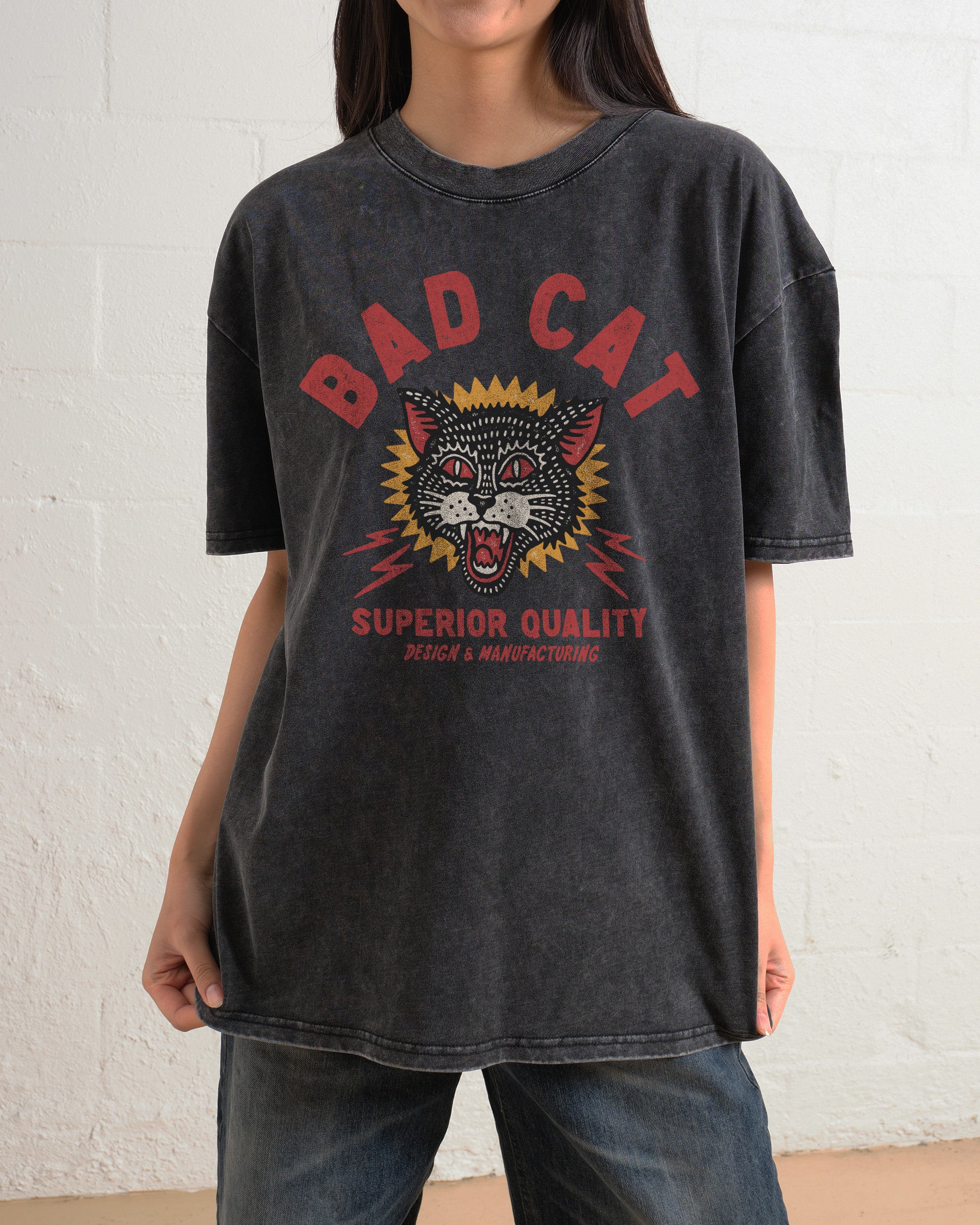 Bad Cat Wash Tee Australia Online