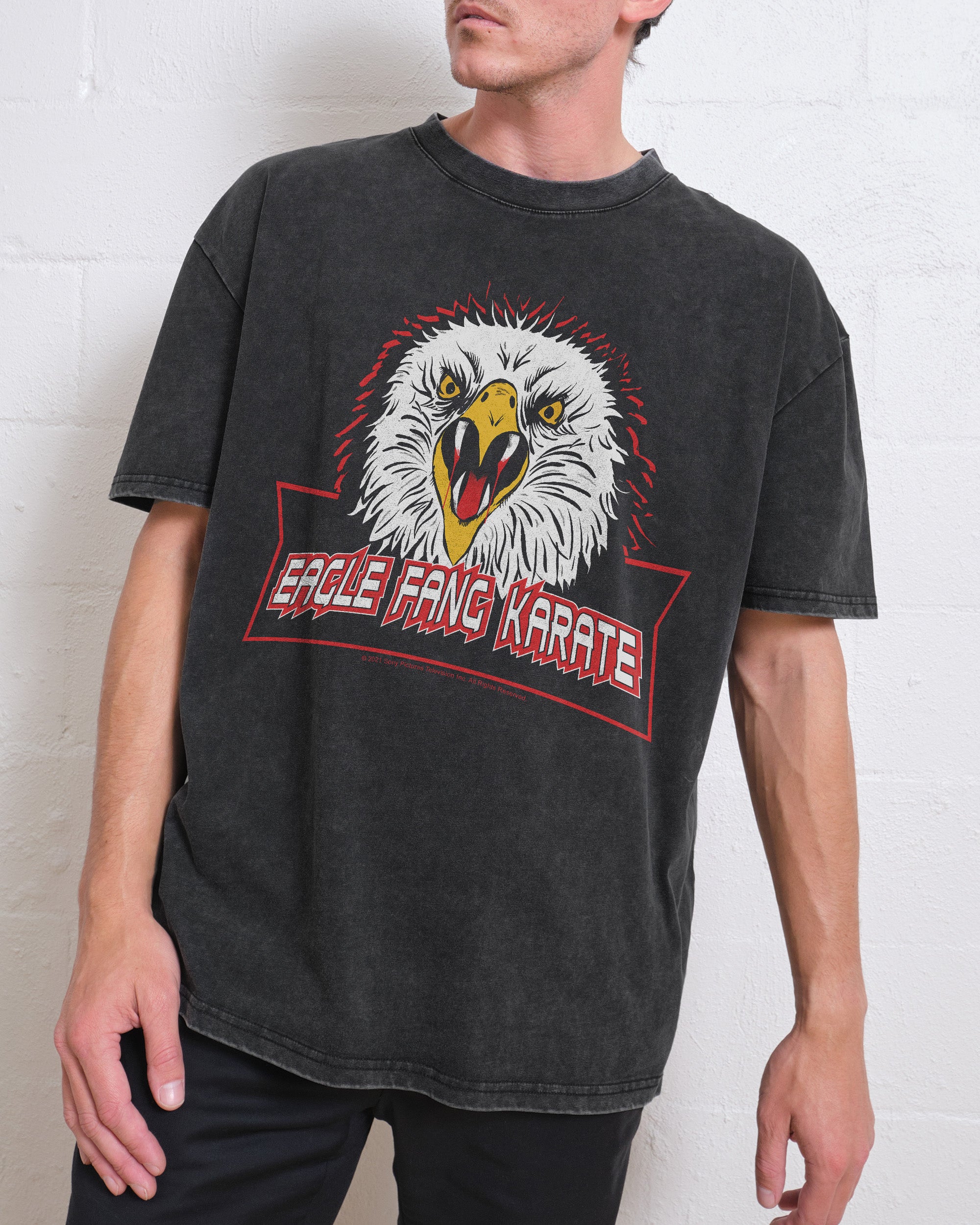 Eagle Fang Karate Logo Wash Tee Australia Online
