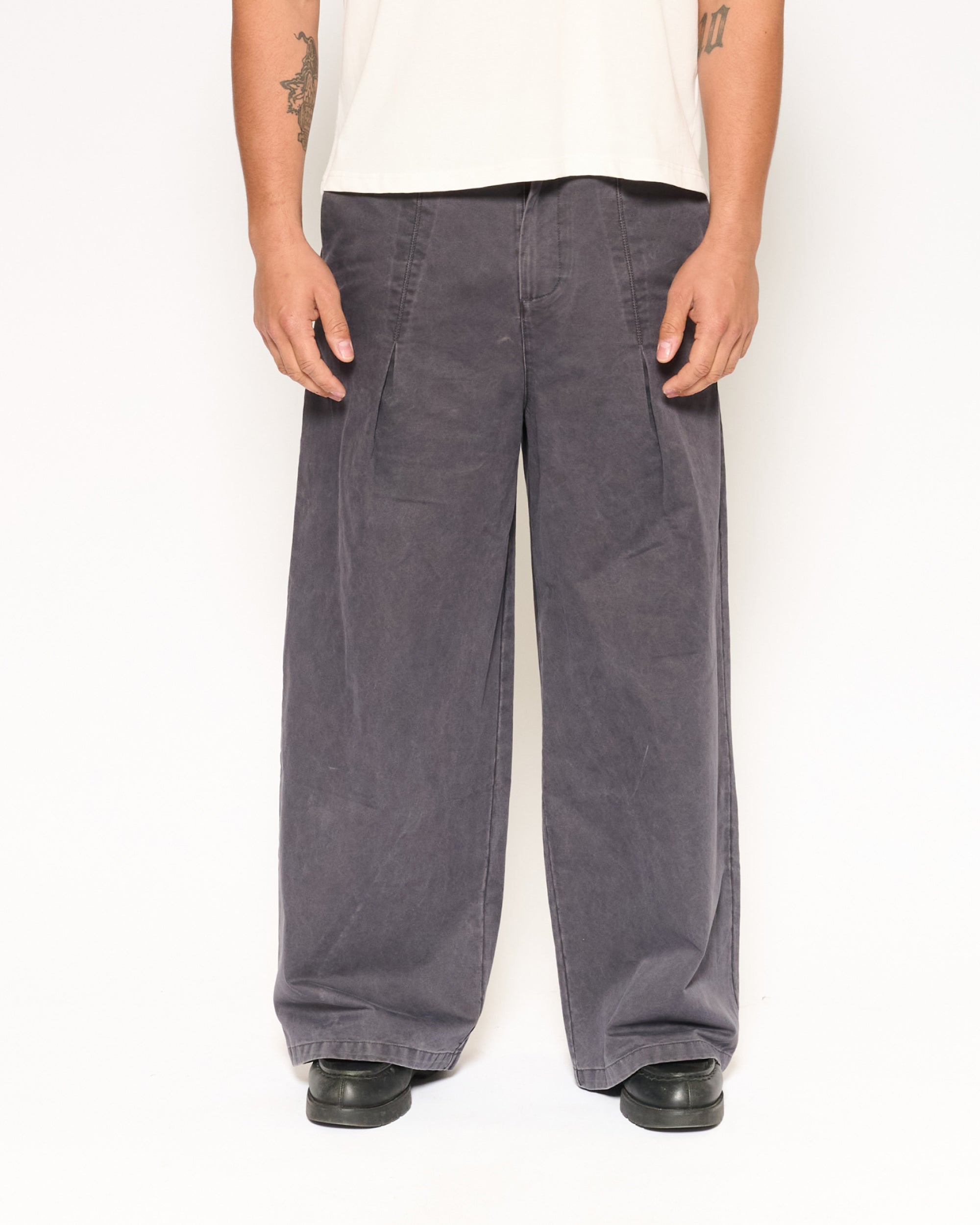 Playback Pleated Wide Leg Pant