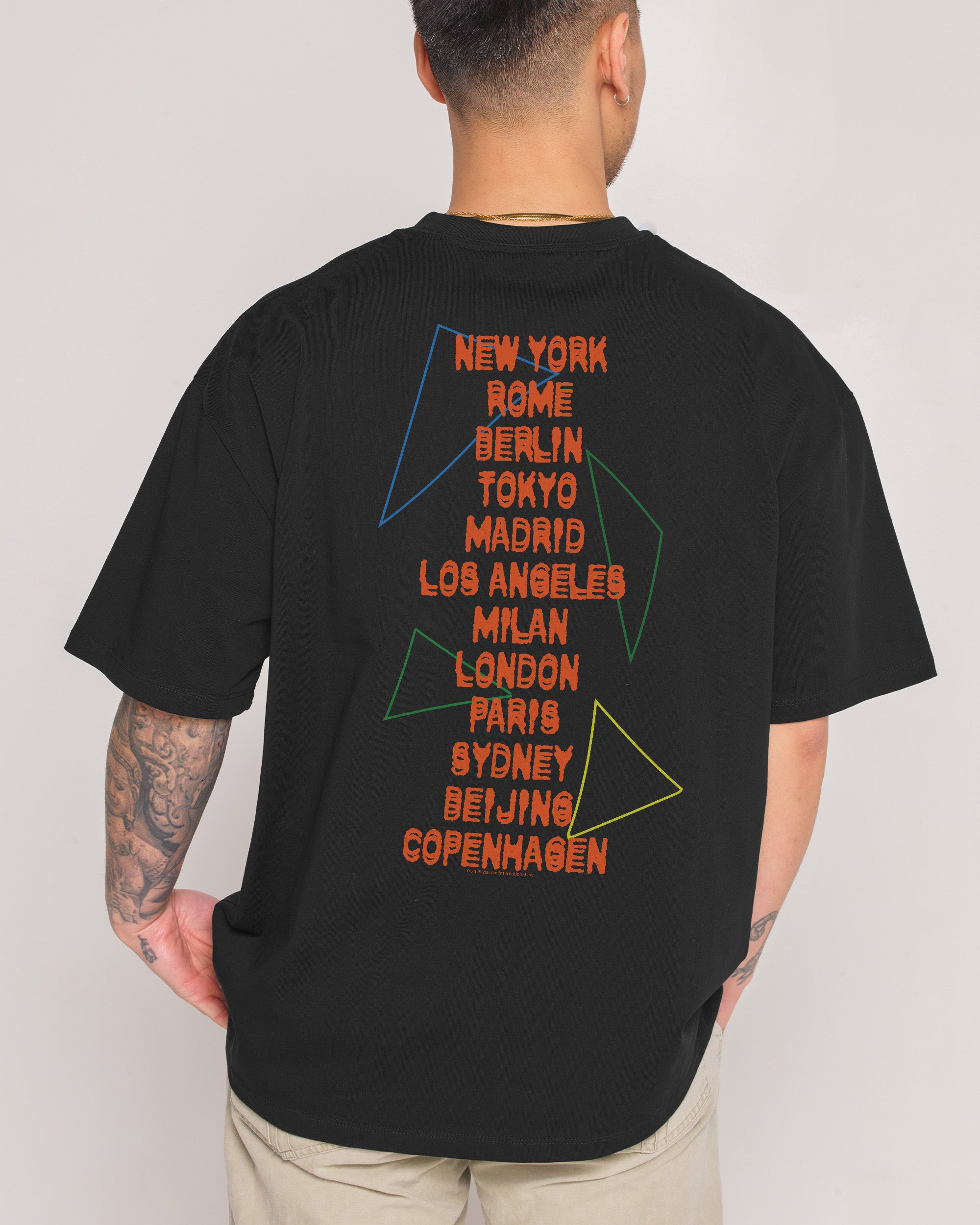 MTV World Tour Oversized Tee | Official MTV collab