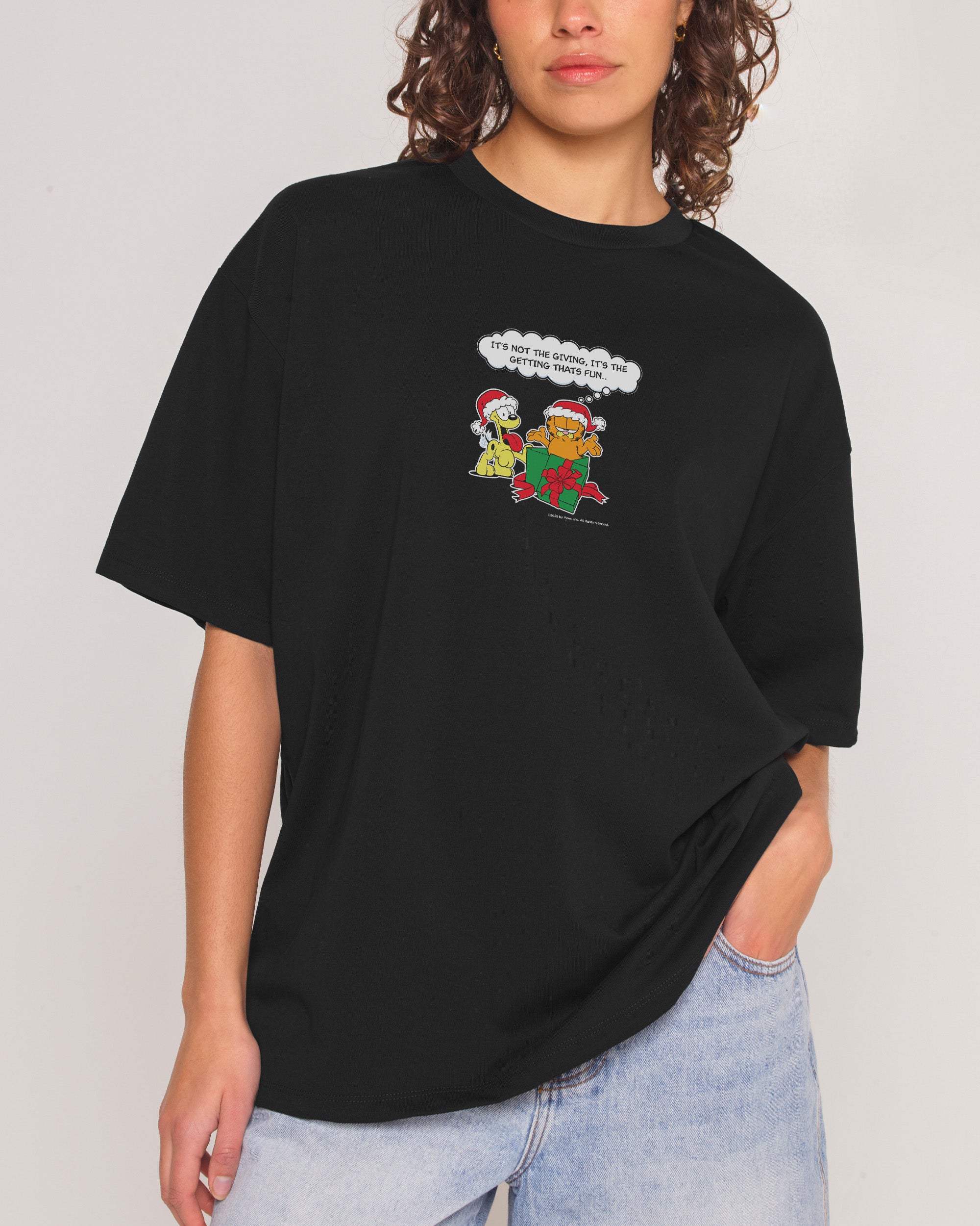 It’s the Getting Black Oversized Tee