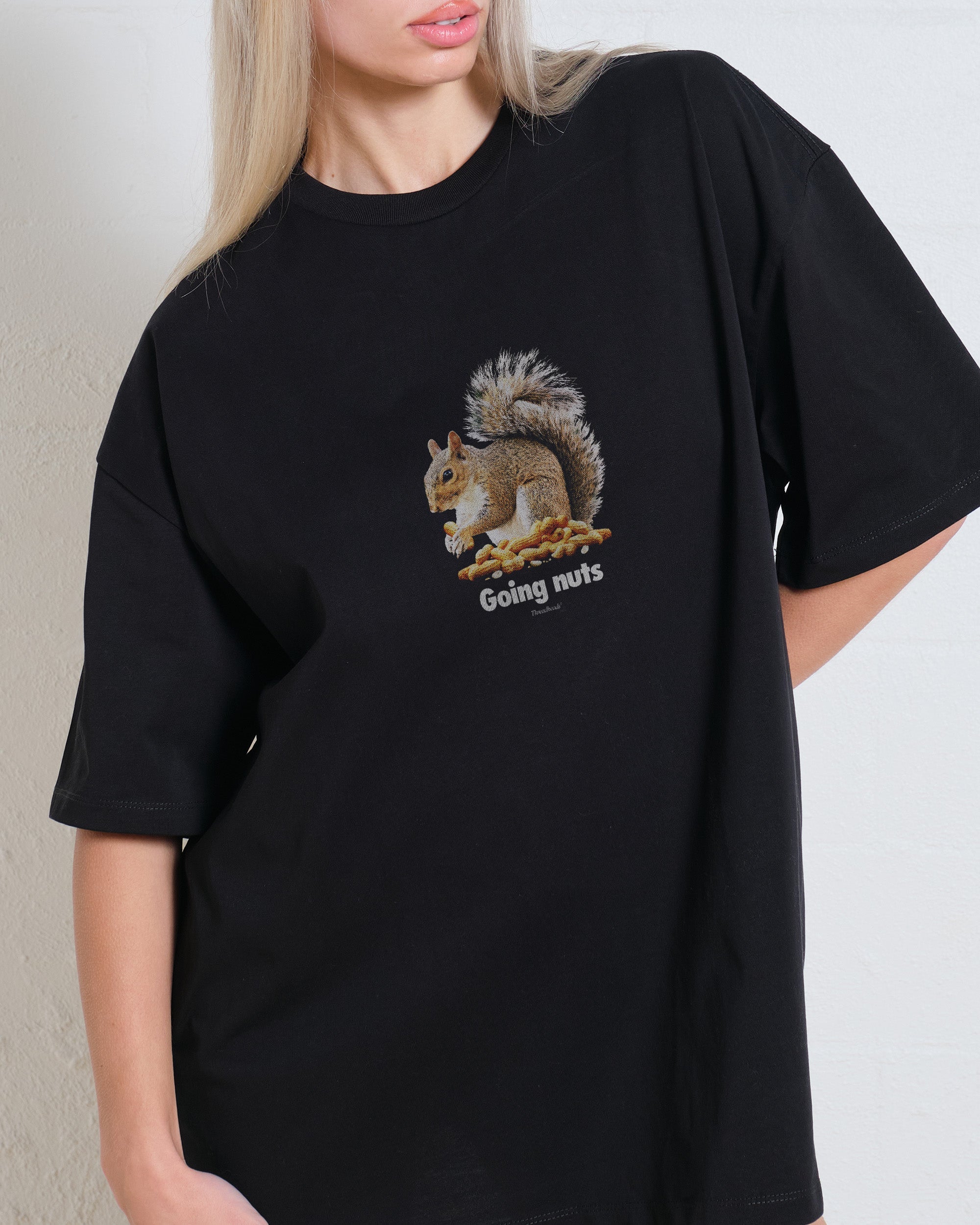 Going Nuts Oversized Tee Australia Online Black