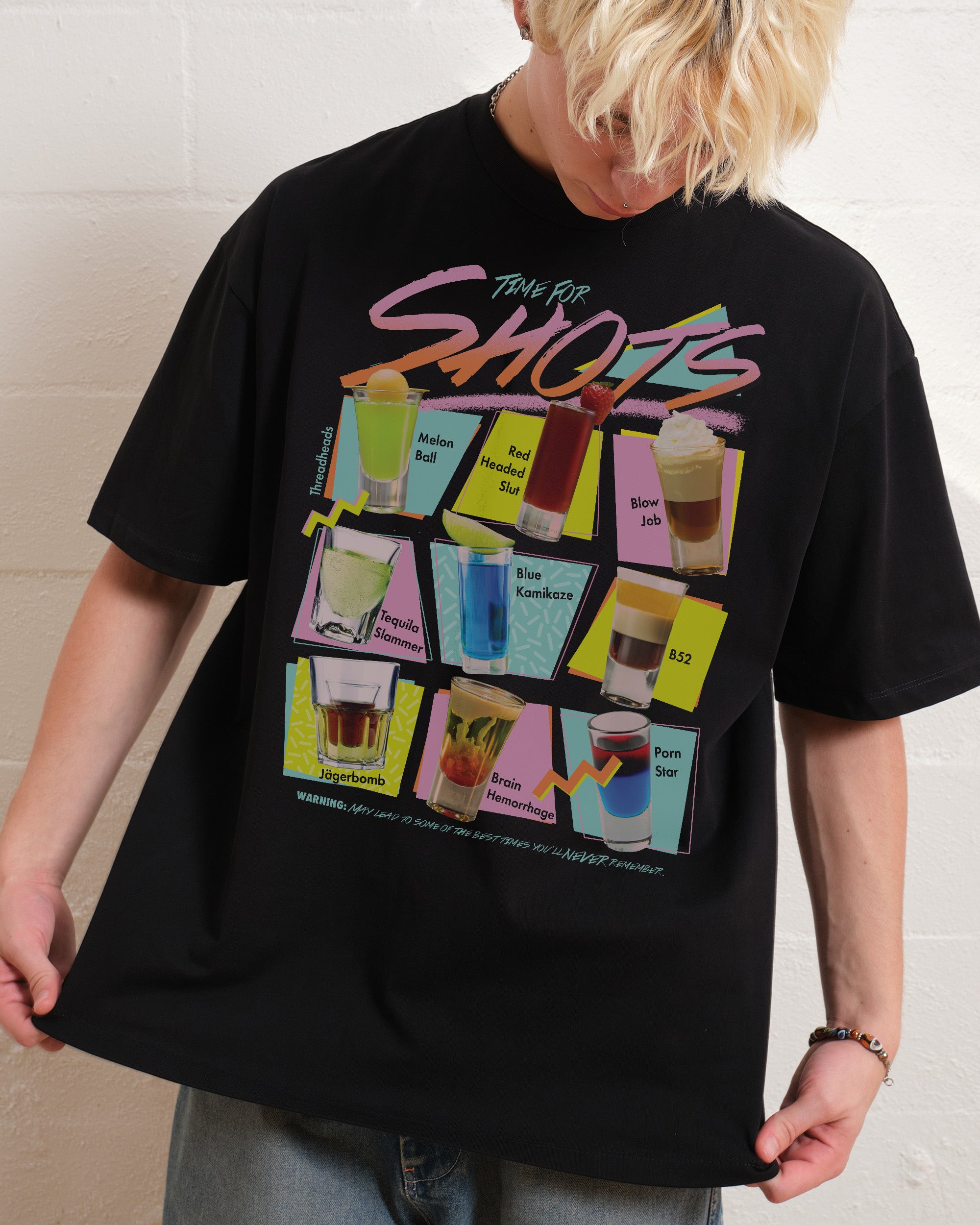 Shots Oversized Tee