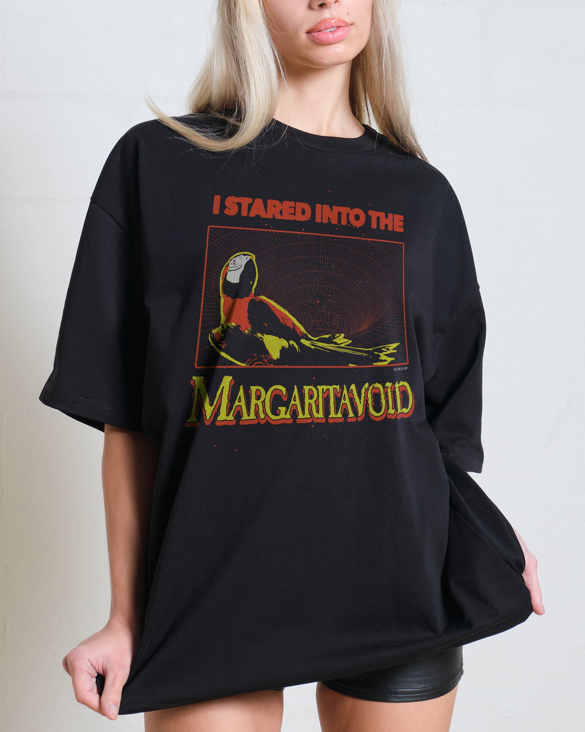 Margaritavoid Oversized Tee Australia Online Black