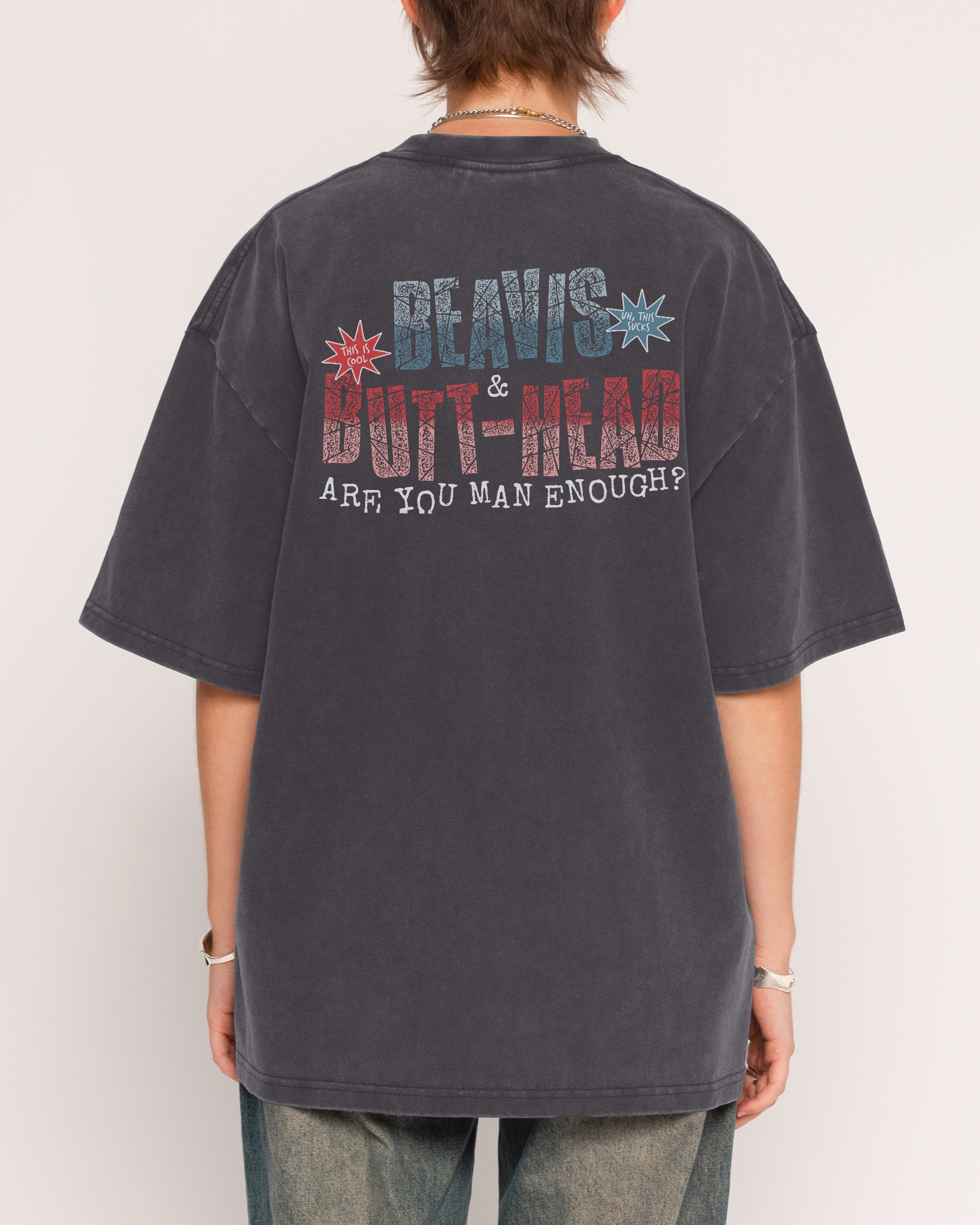 Backyard Wrestling Black Wash Tee