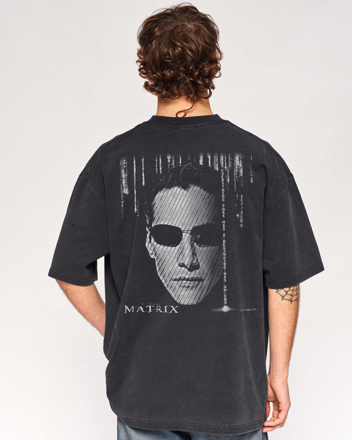 Matrix Revolution 2.0 Black Stone Oversized Tee
