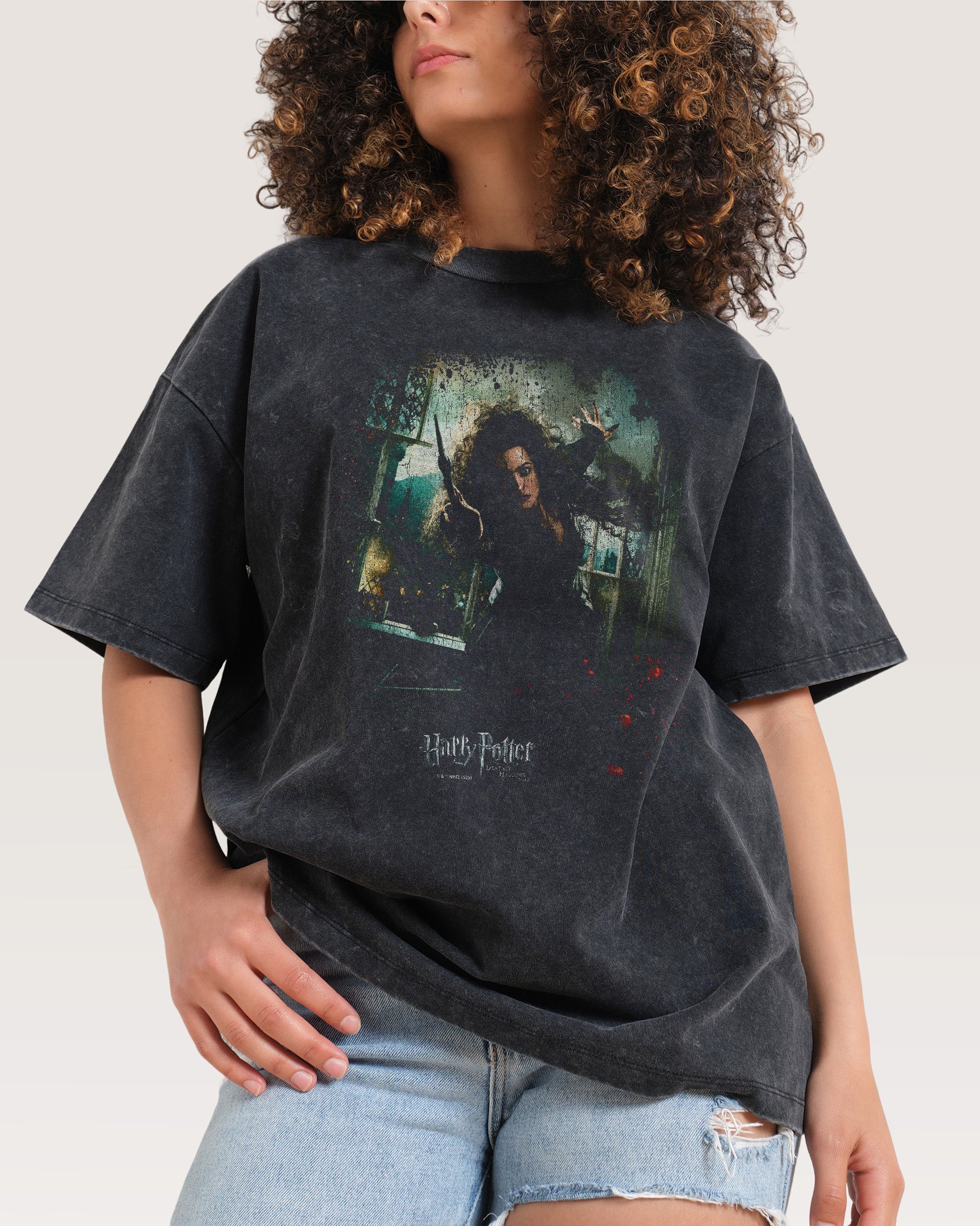 Bellatrix Black Wash Tee