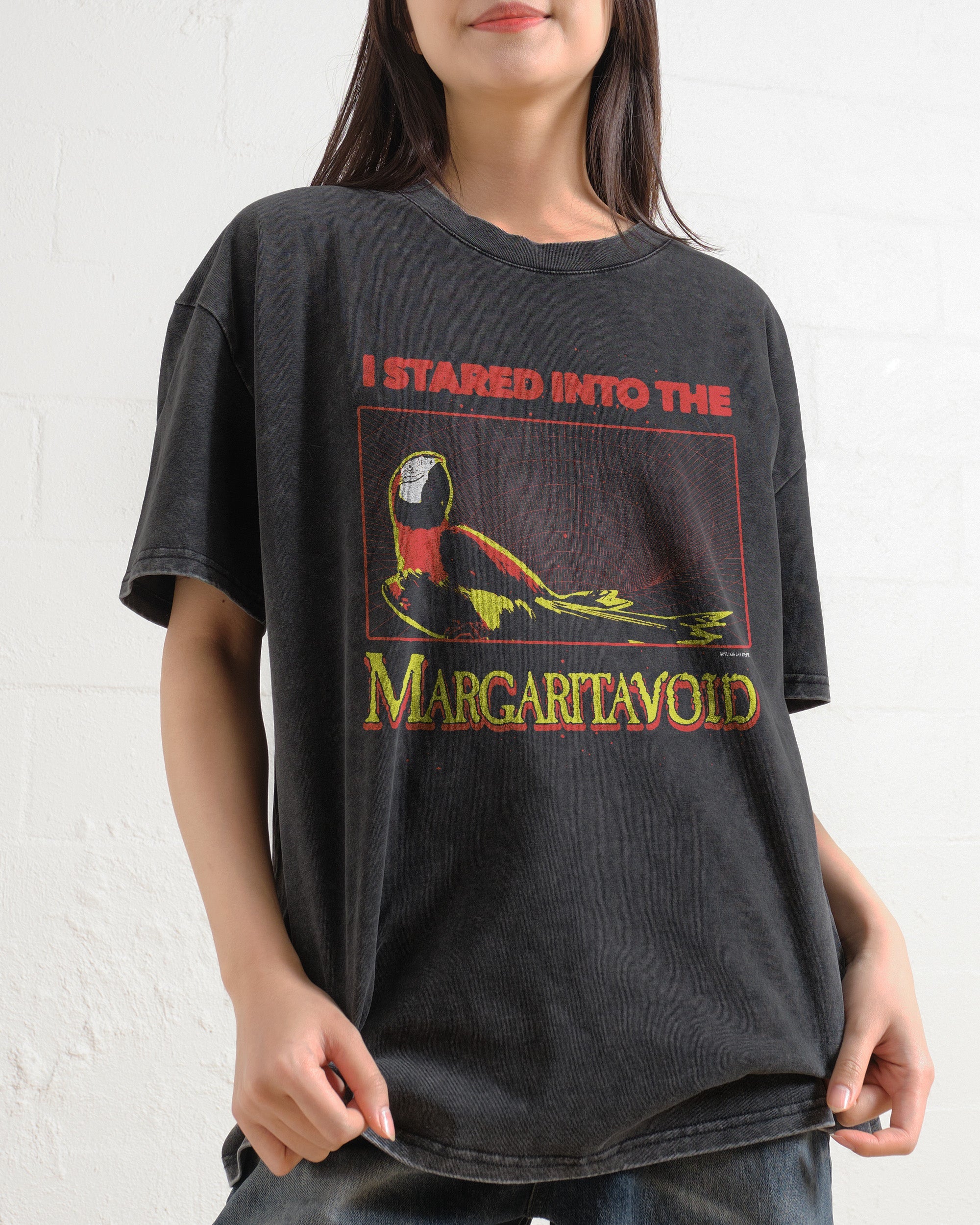 Margaritavoid Wash Tee Australia Online Black Stone