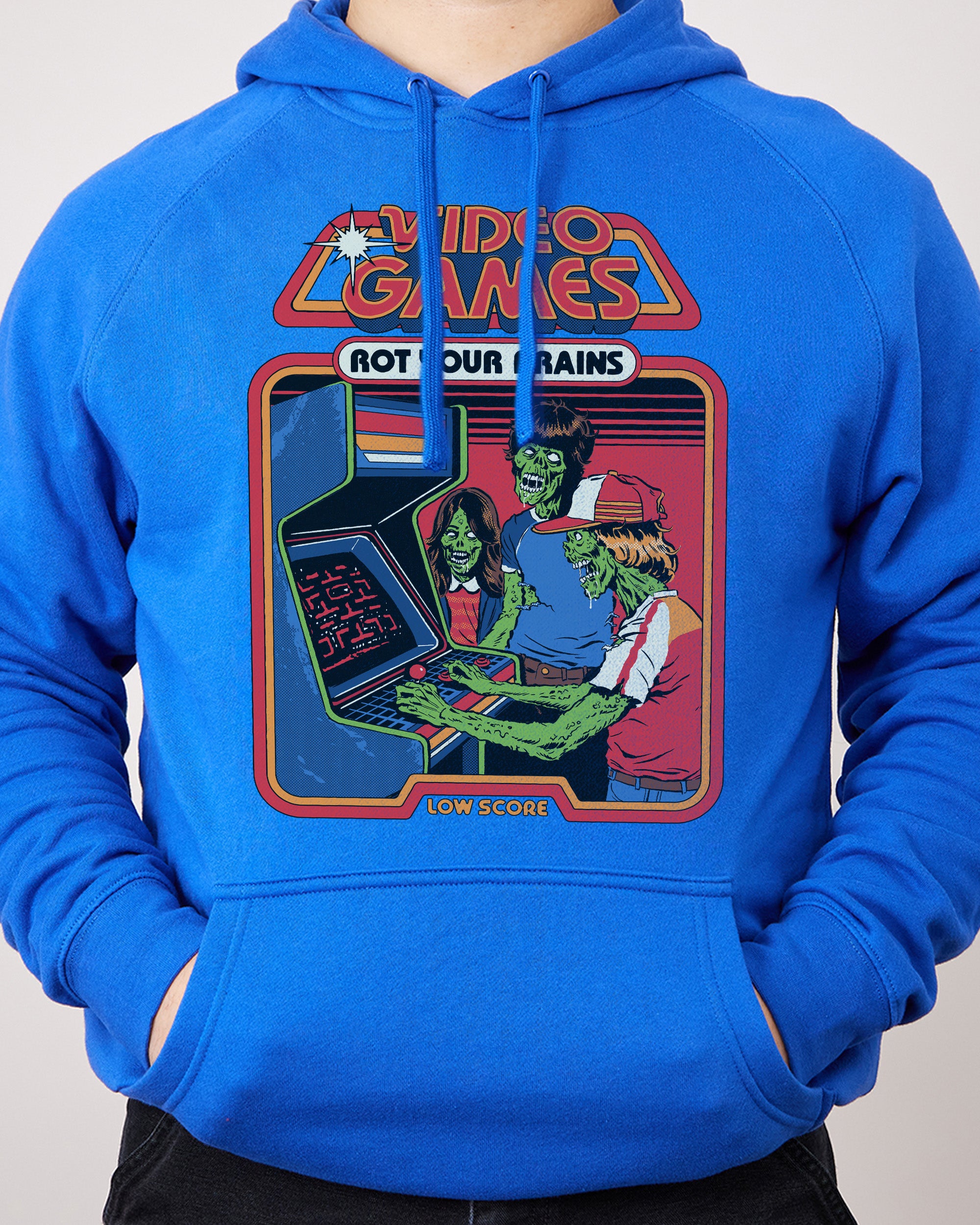 Video Games Rot Your Brains Hoodie