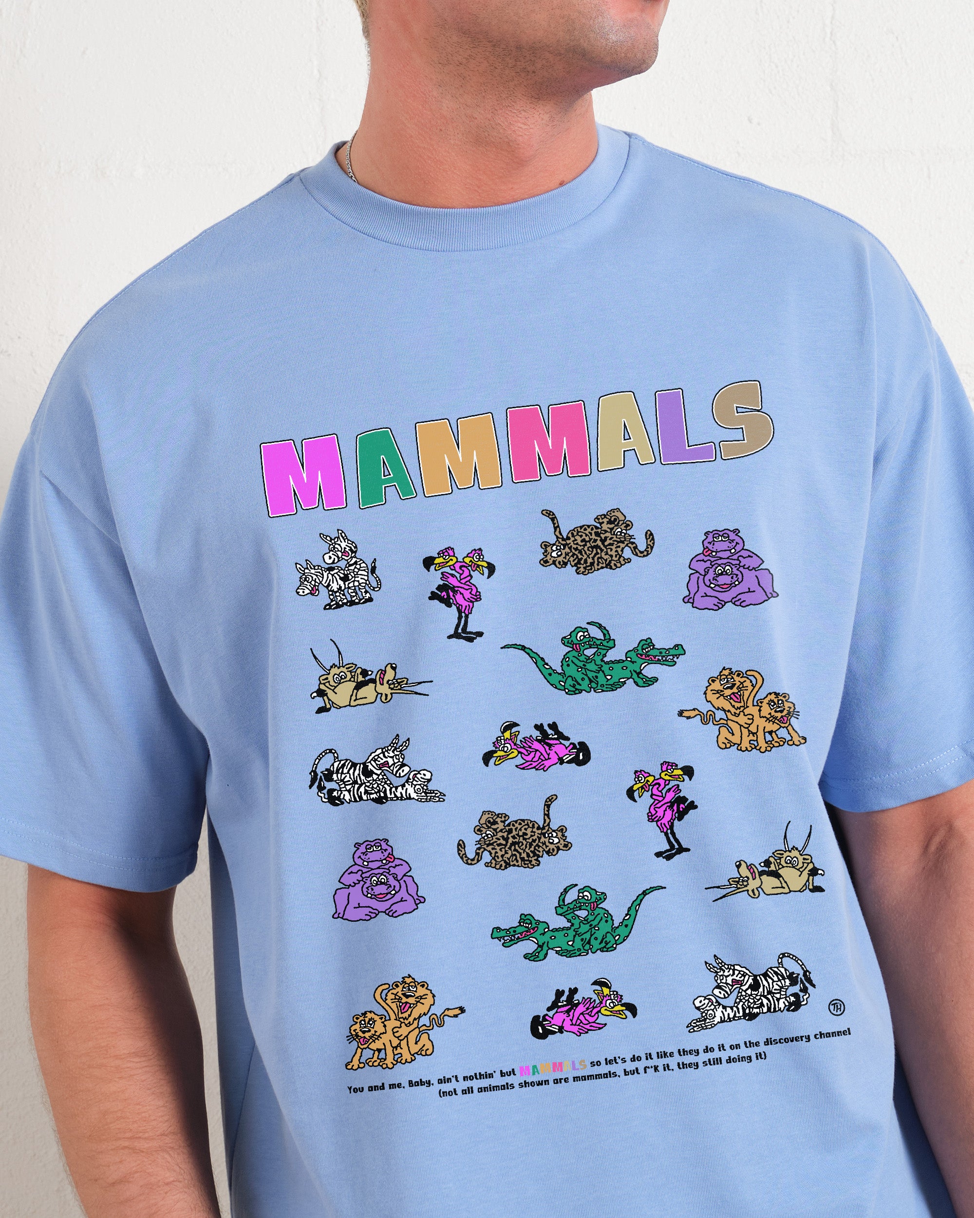 Mammals Oversized Tee