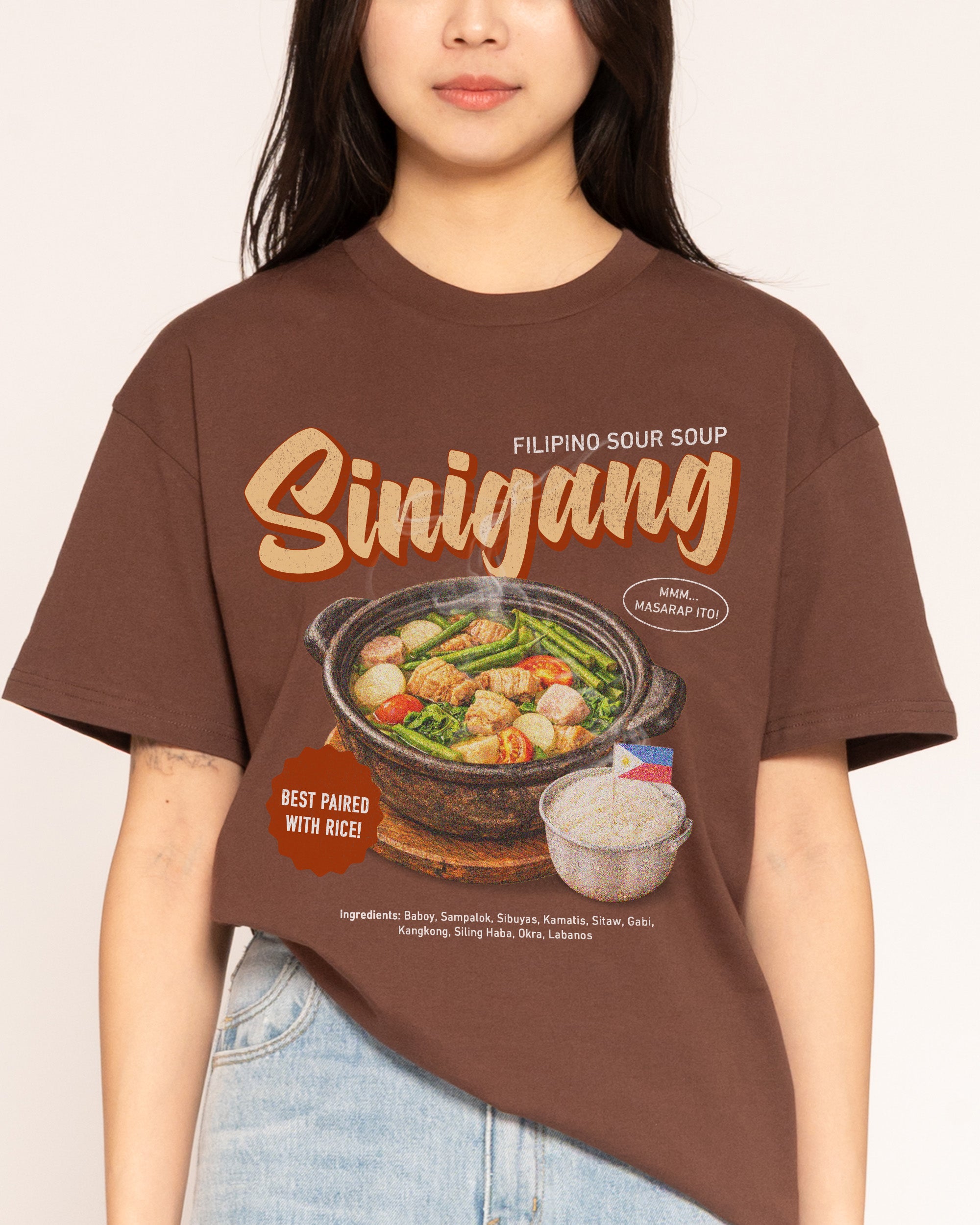 Sinigang Brown T-Shirt