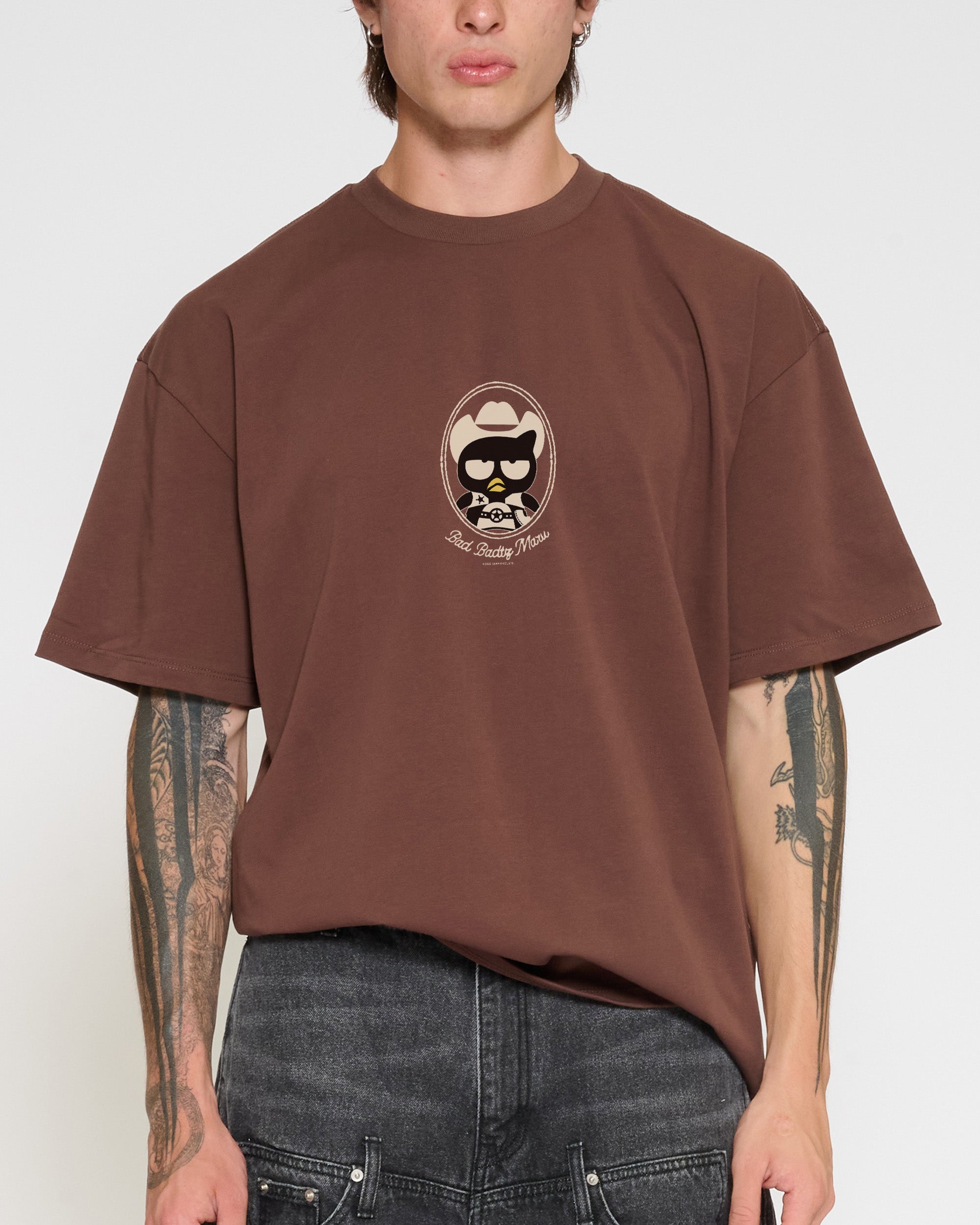 Bad Badtz-Maru Rodeo Club Oversized Tee Official Hello Kitty and Friends collab Threadheads