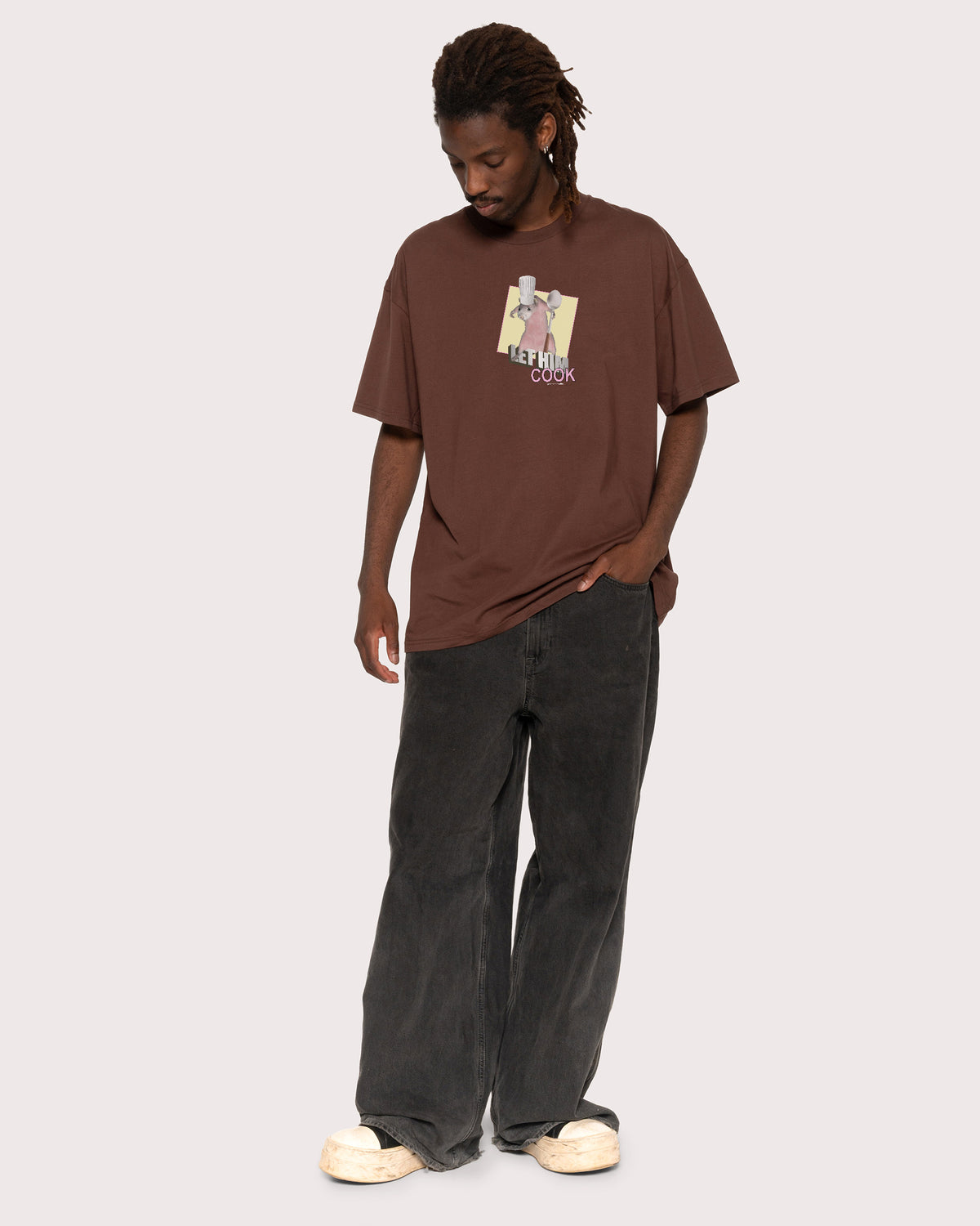Let Him Cook Brown T-Shirt