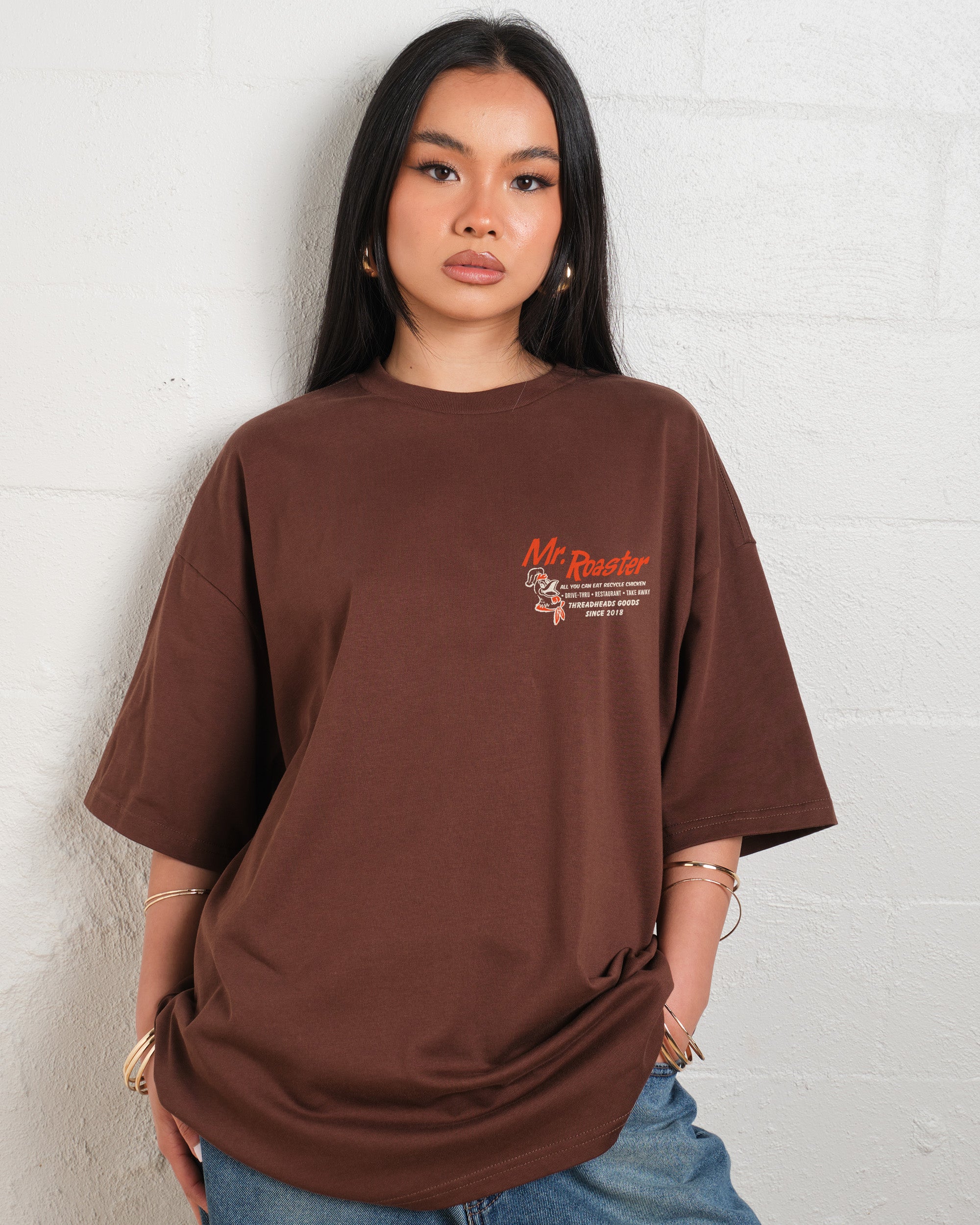 Mr. Roaster Fried Chicken Oversized Tee Online Australia