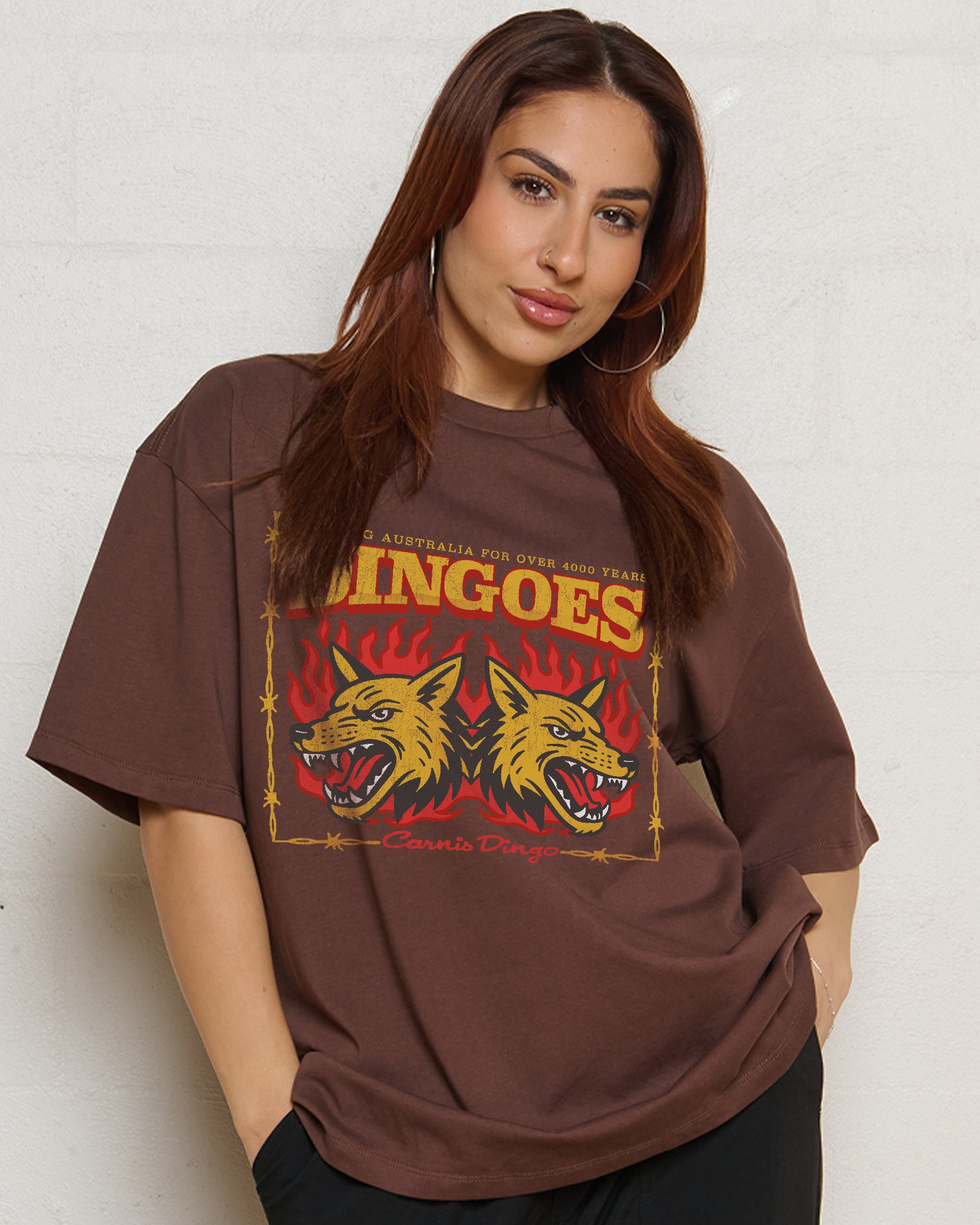 Dingoes Oversized Tee