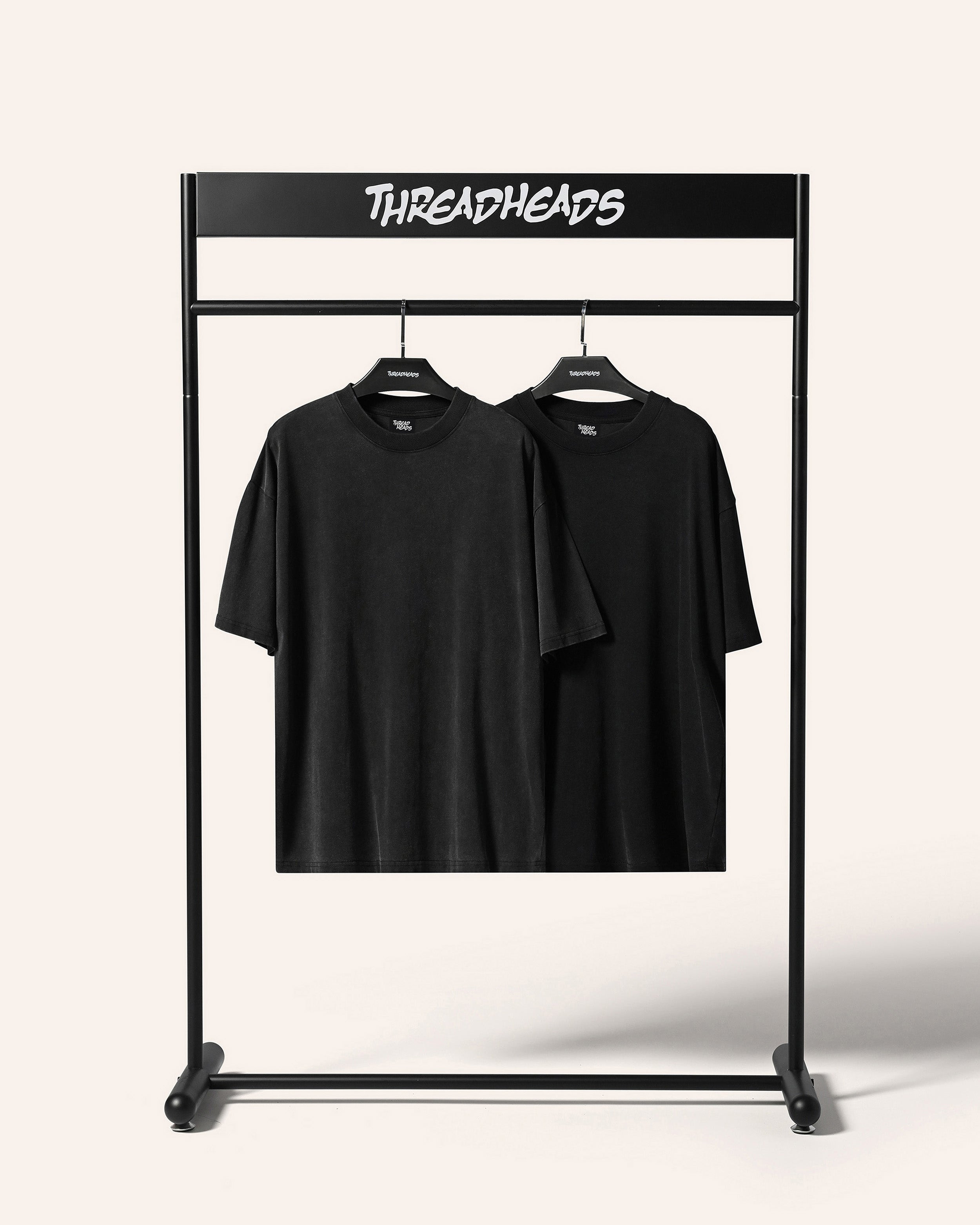 Wash Tee 2 Pack: Black Stone