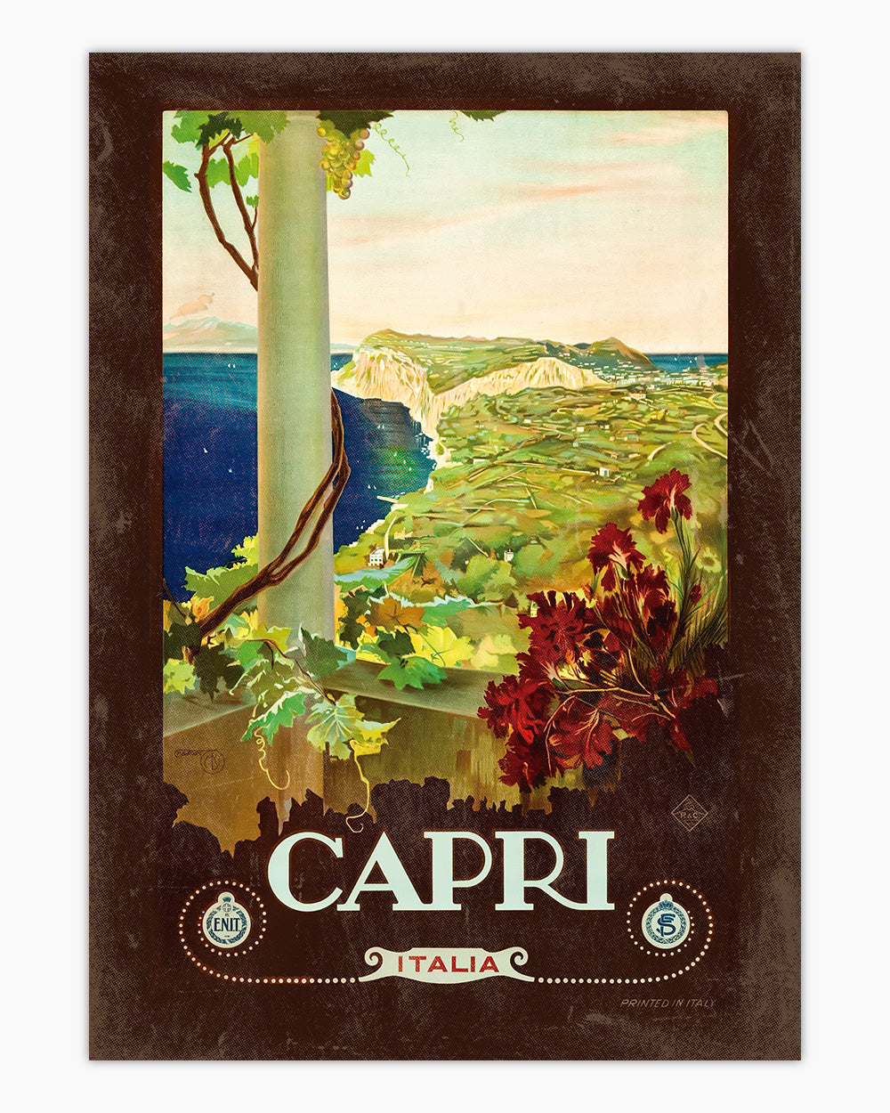 Capri Italia Art Print Australia Online