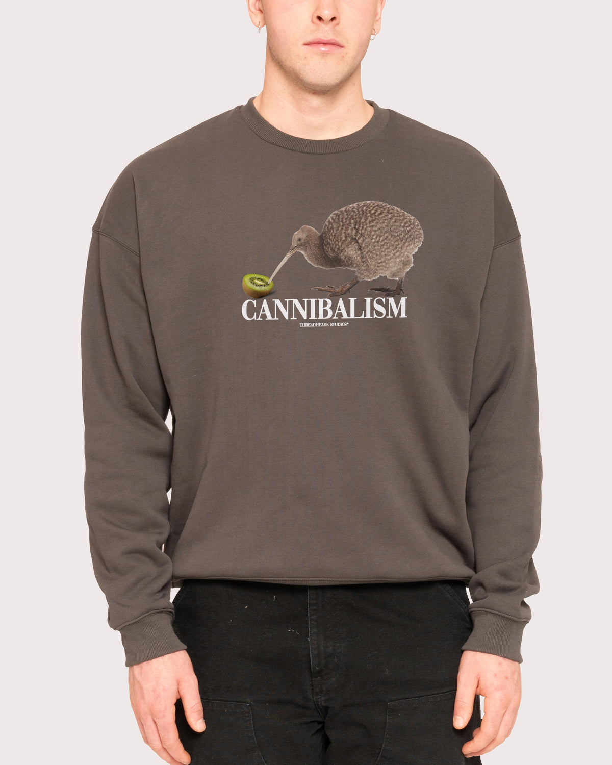 Cannibalism Charcoal Sweatshirt