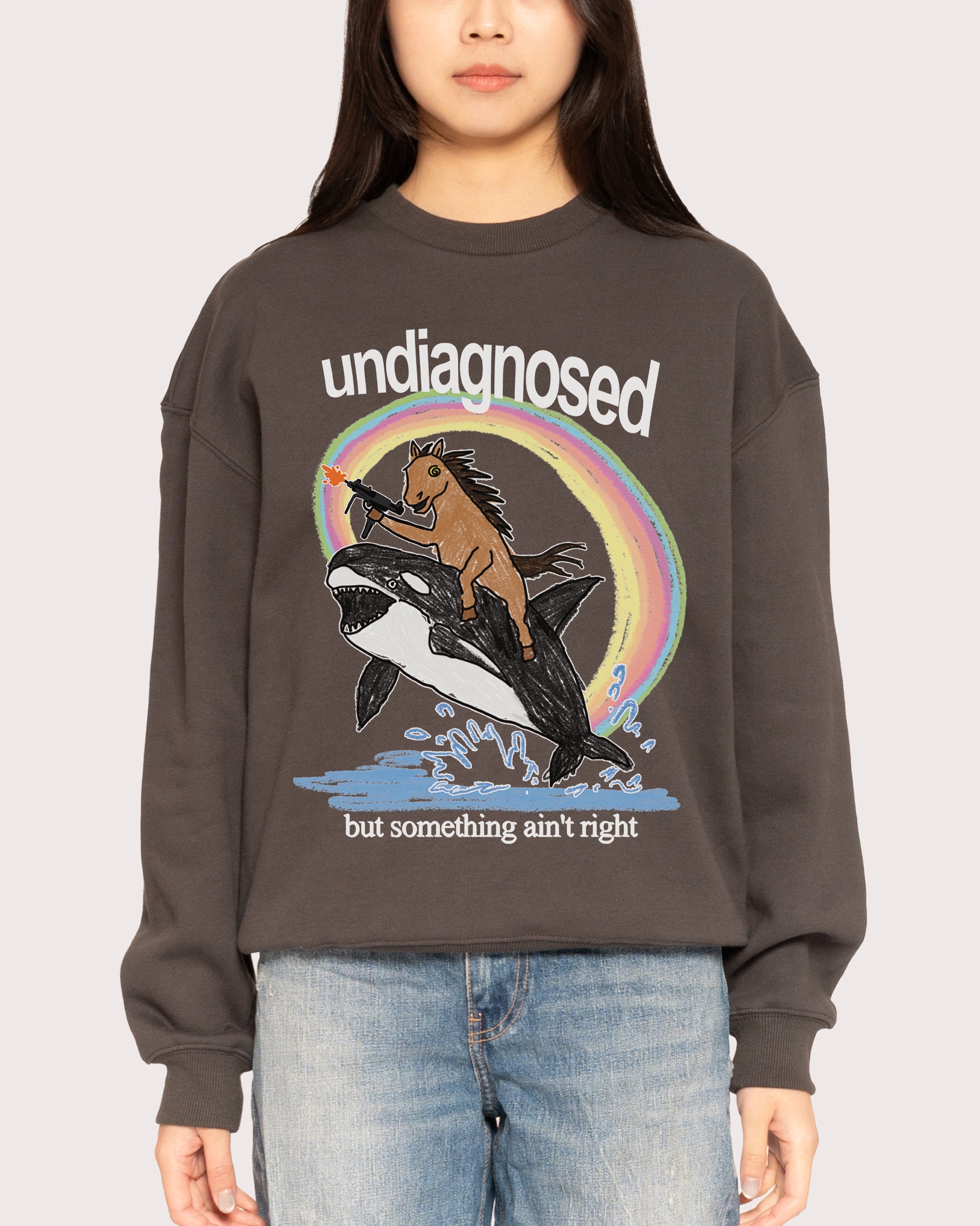 Undiagnosed Charcoal Sweatshirt