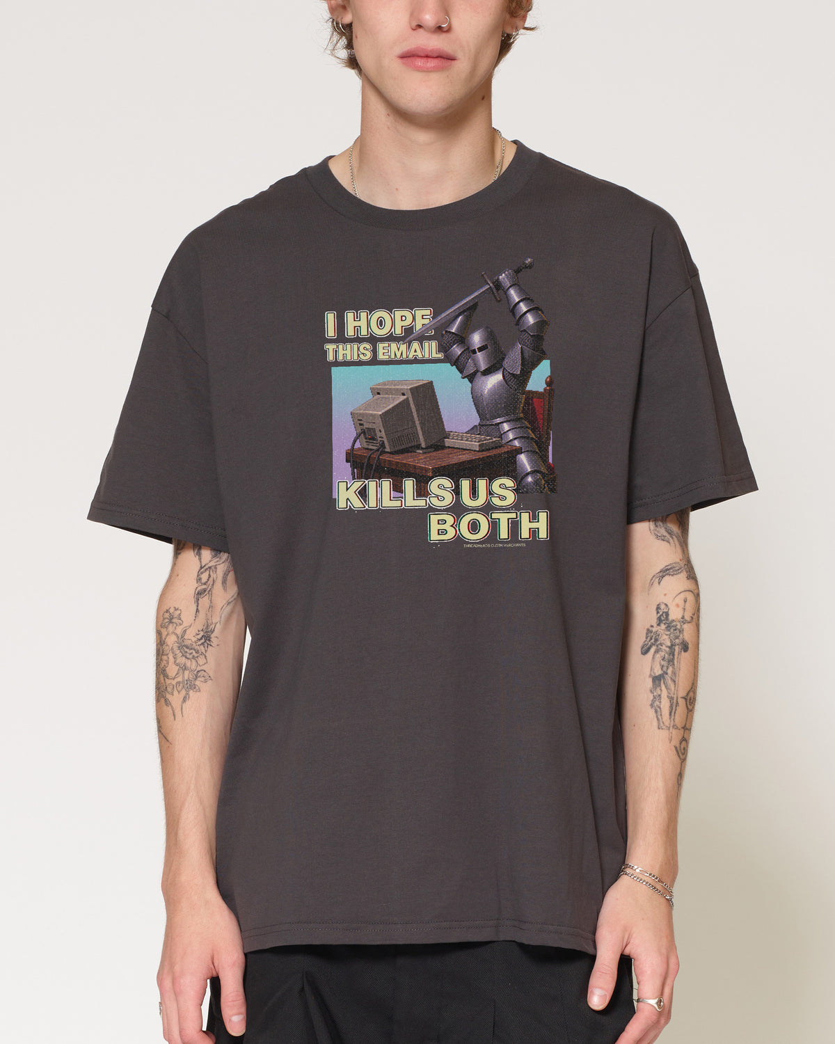 Killer Email Charcoal T-Shirt