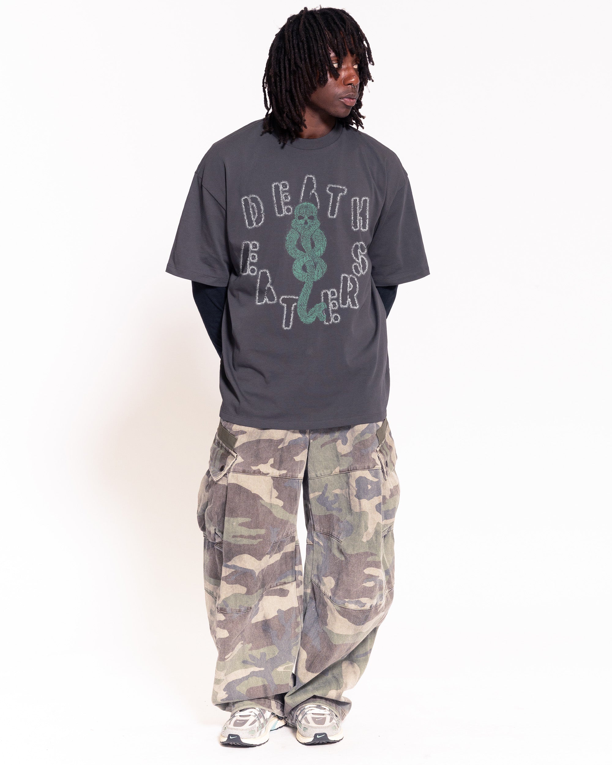 Death Eaters Charcoal Oversized Tee