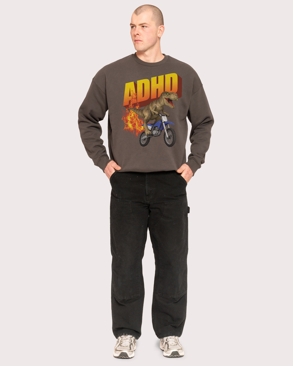 ADHD Charcoal Sweatshirt