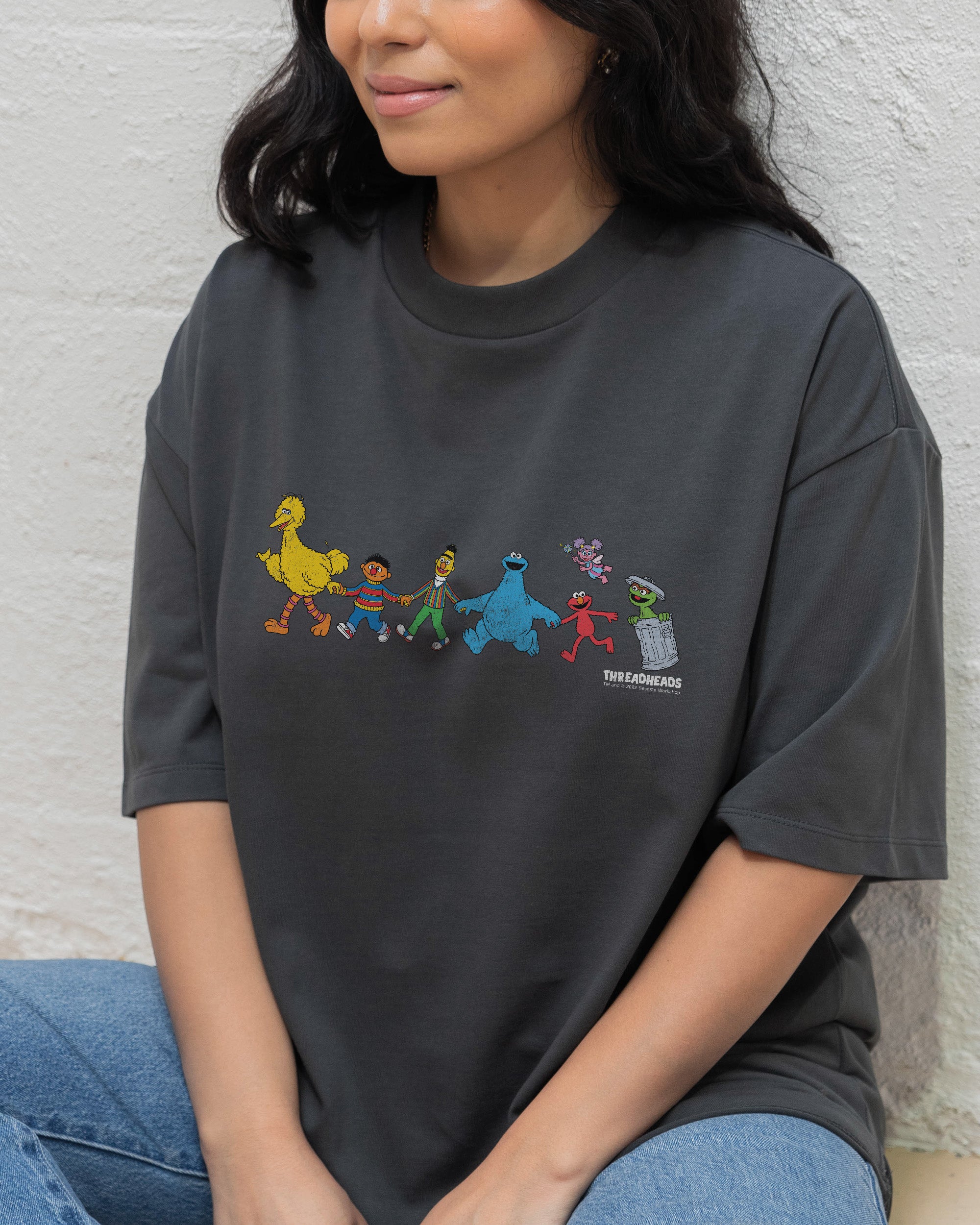 Walk With Me Oversized Tee Australia Online Threadheads