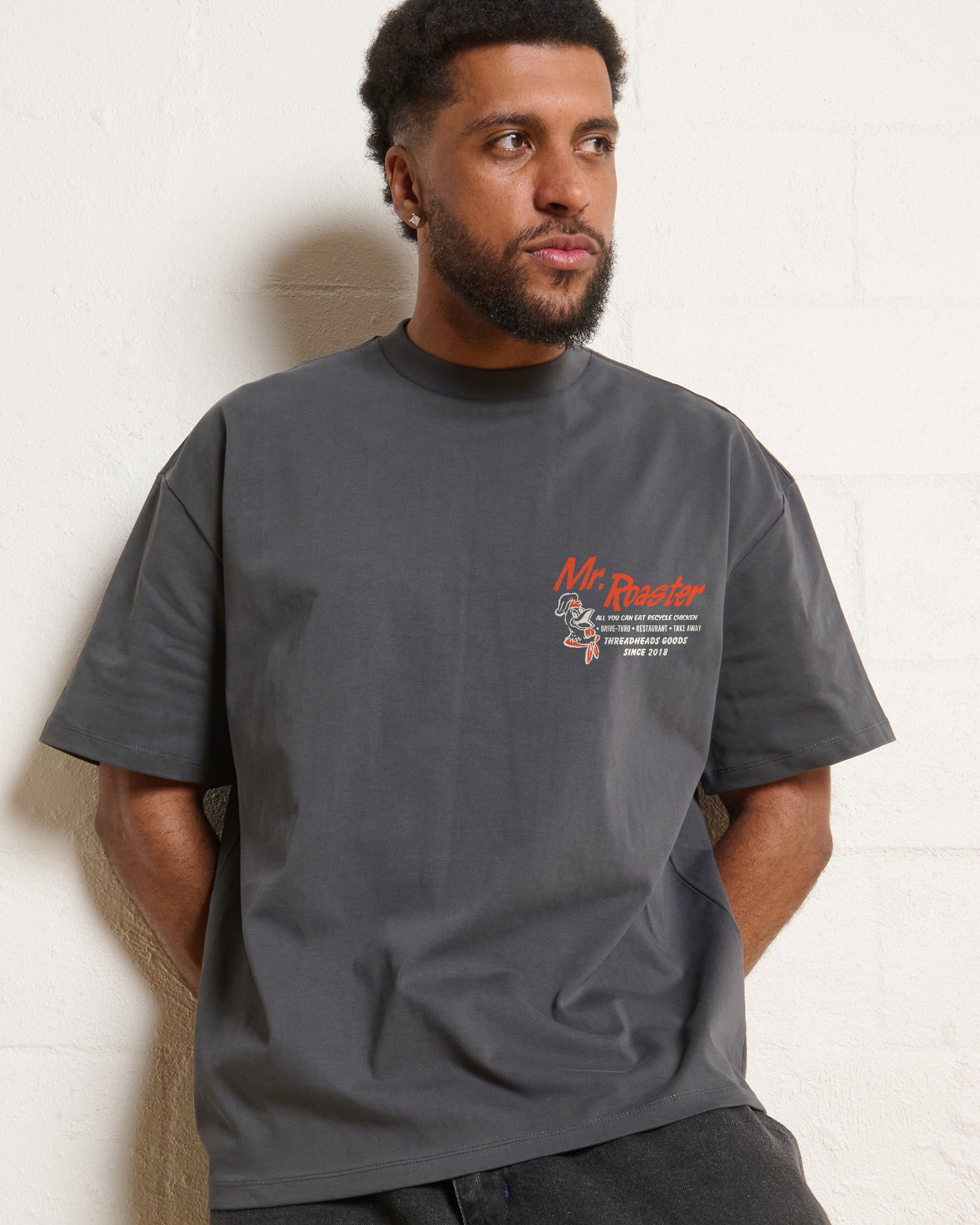 Mr. Roaster Fried Chicken Oversized Tee Online Australia