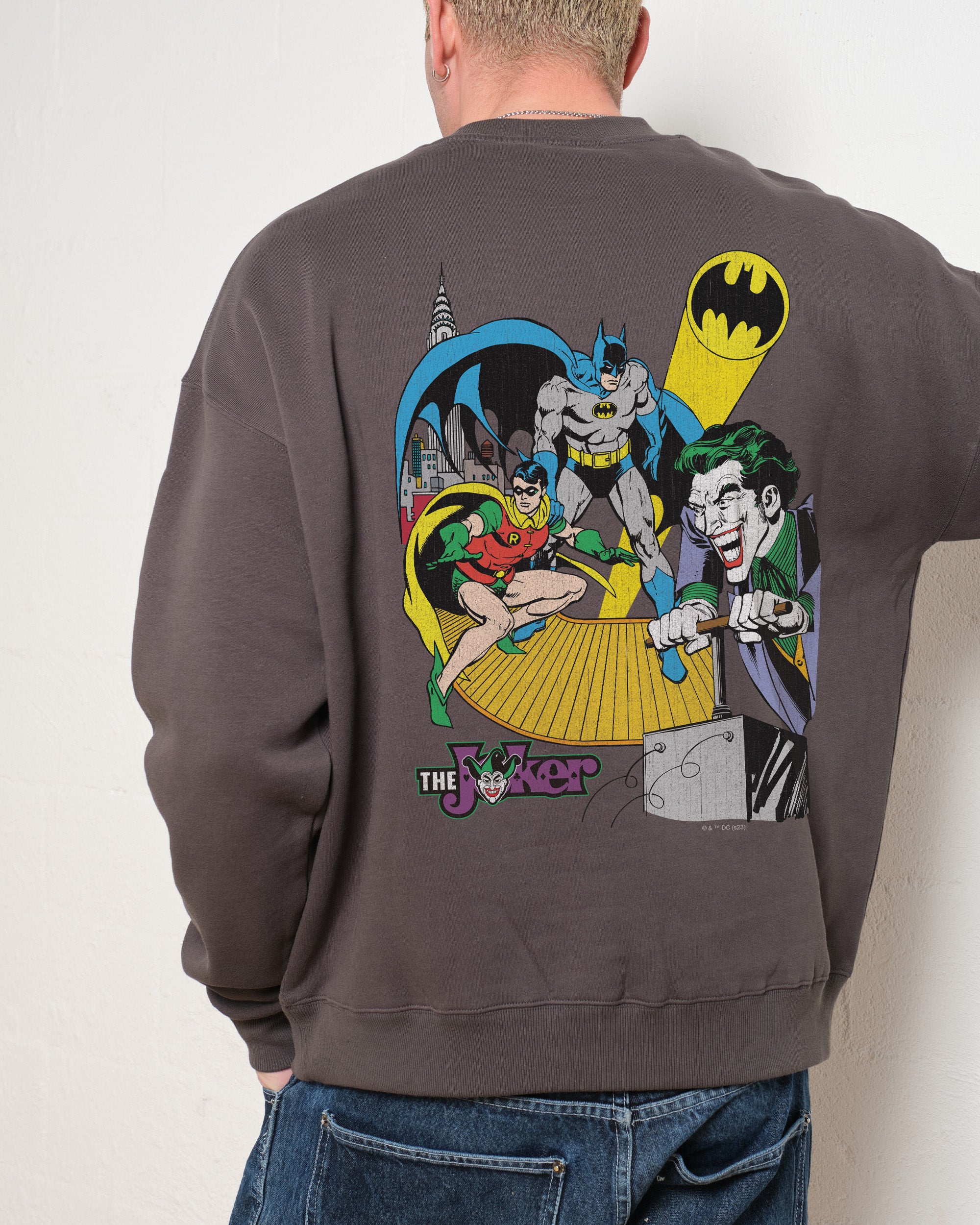 Exploding Gotham City Sweatshirt Australia Online