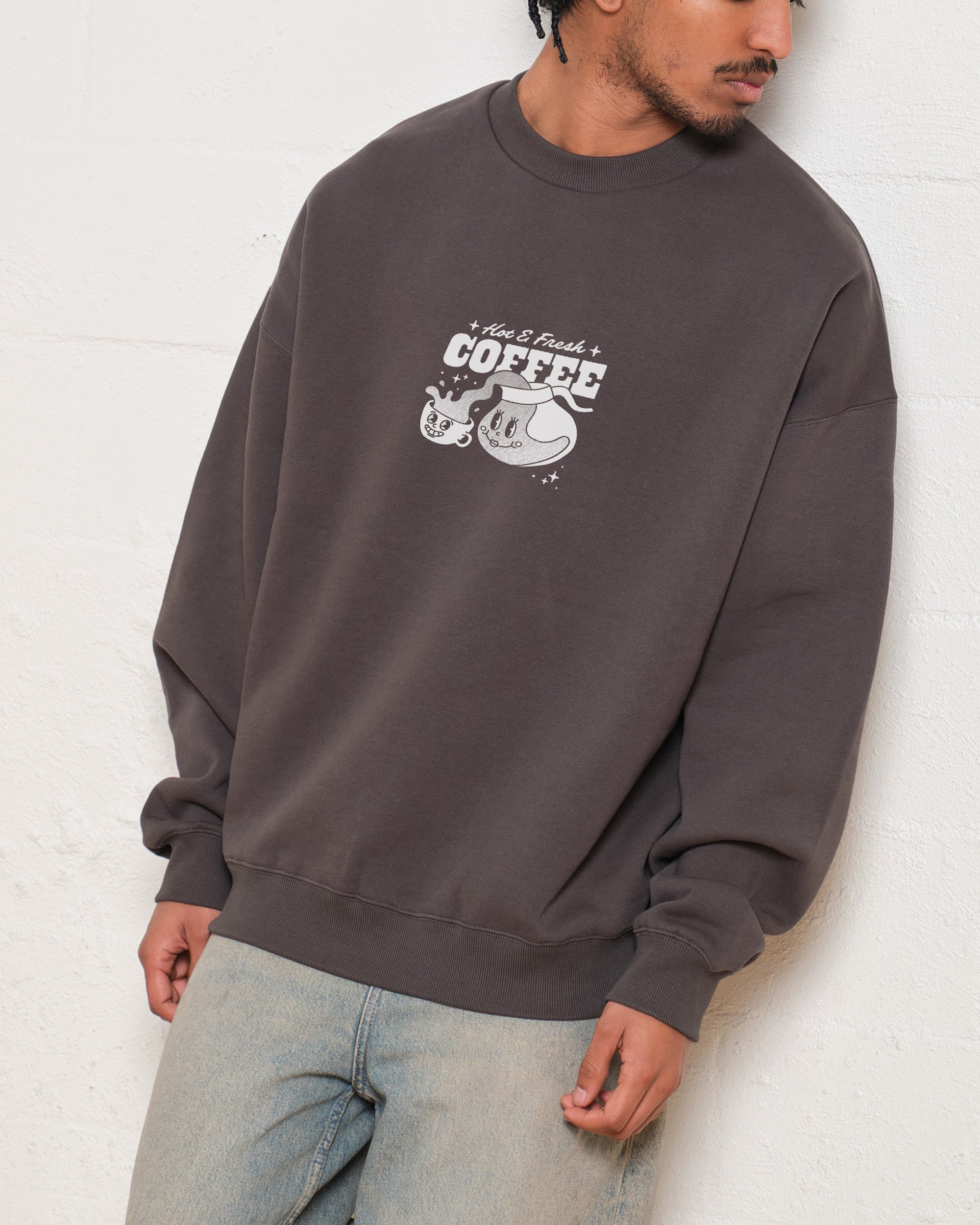 Hot & Fresh Coffee Sweatshirt Australia Online