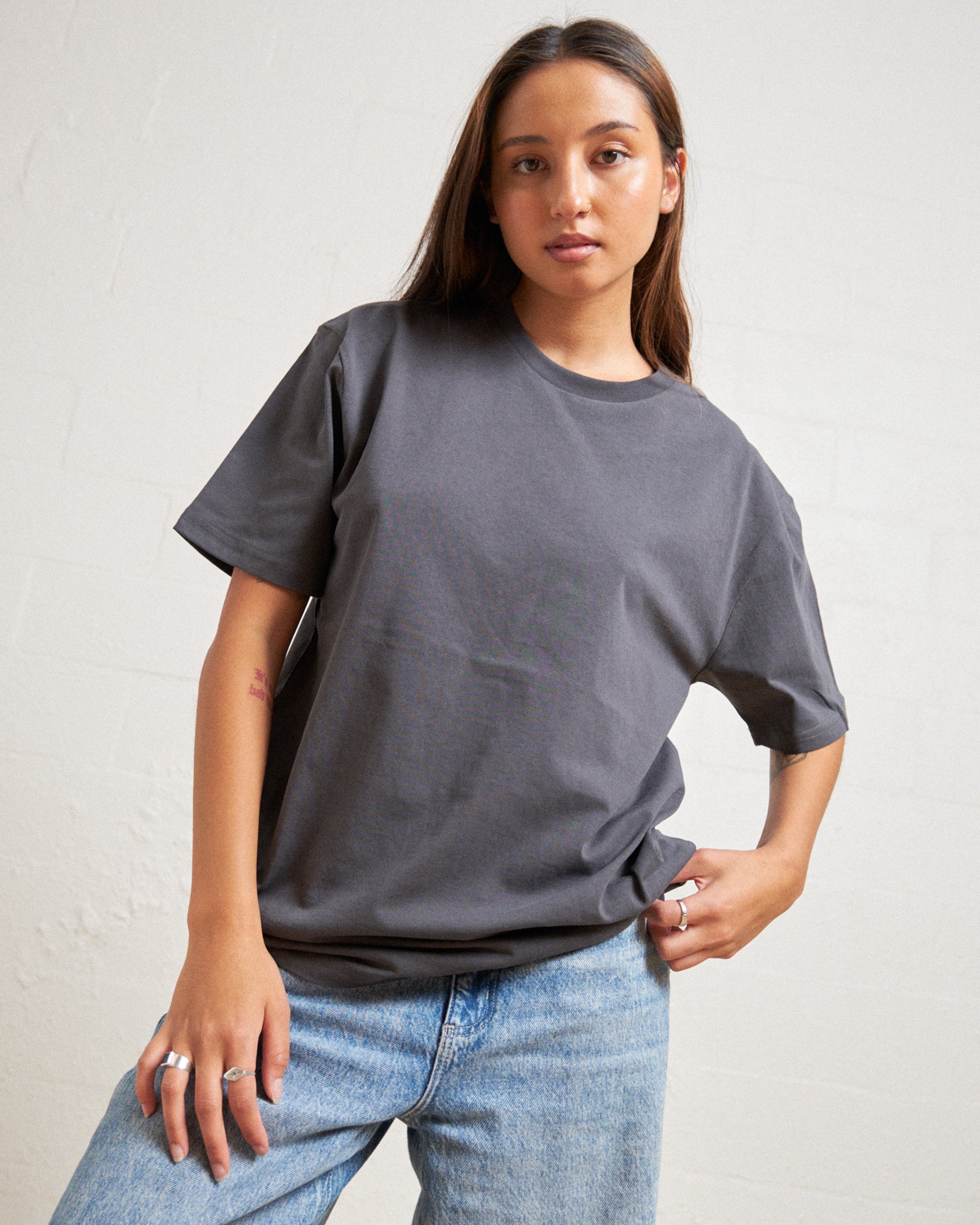 Classic Tee 8 Pack: Natural, Black, Charcoal, White Australia Online