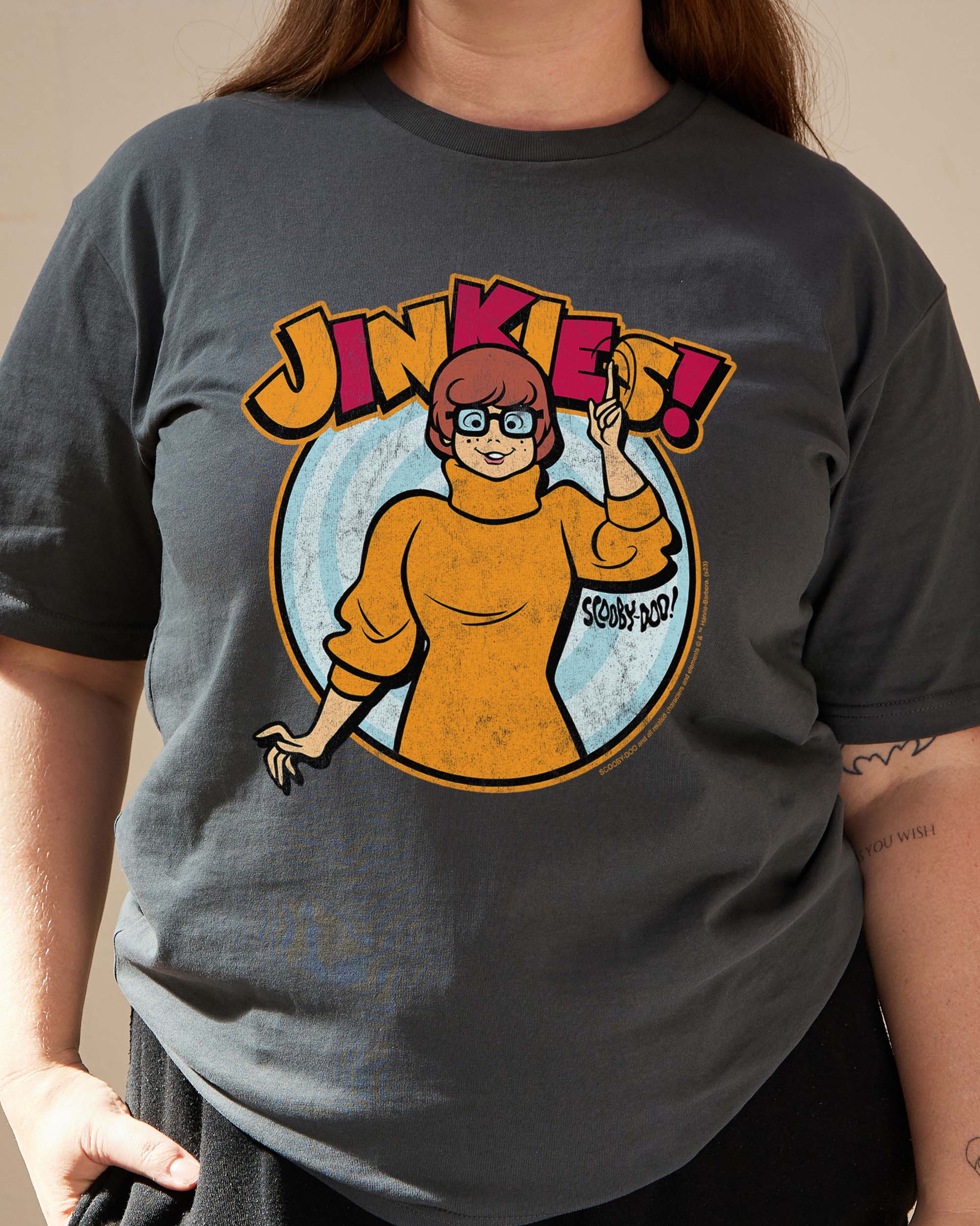 Jinkies T-Shirt Australia Online Coal