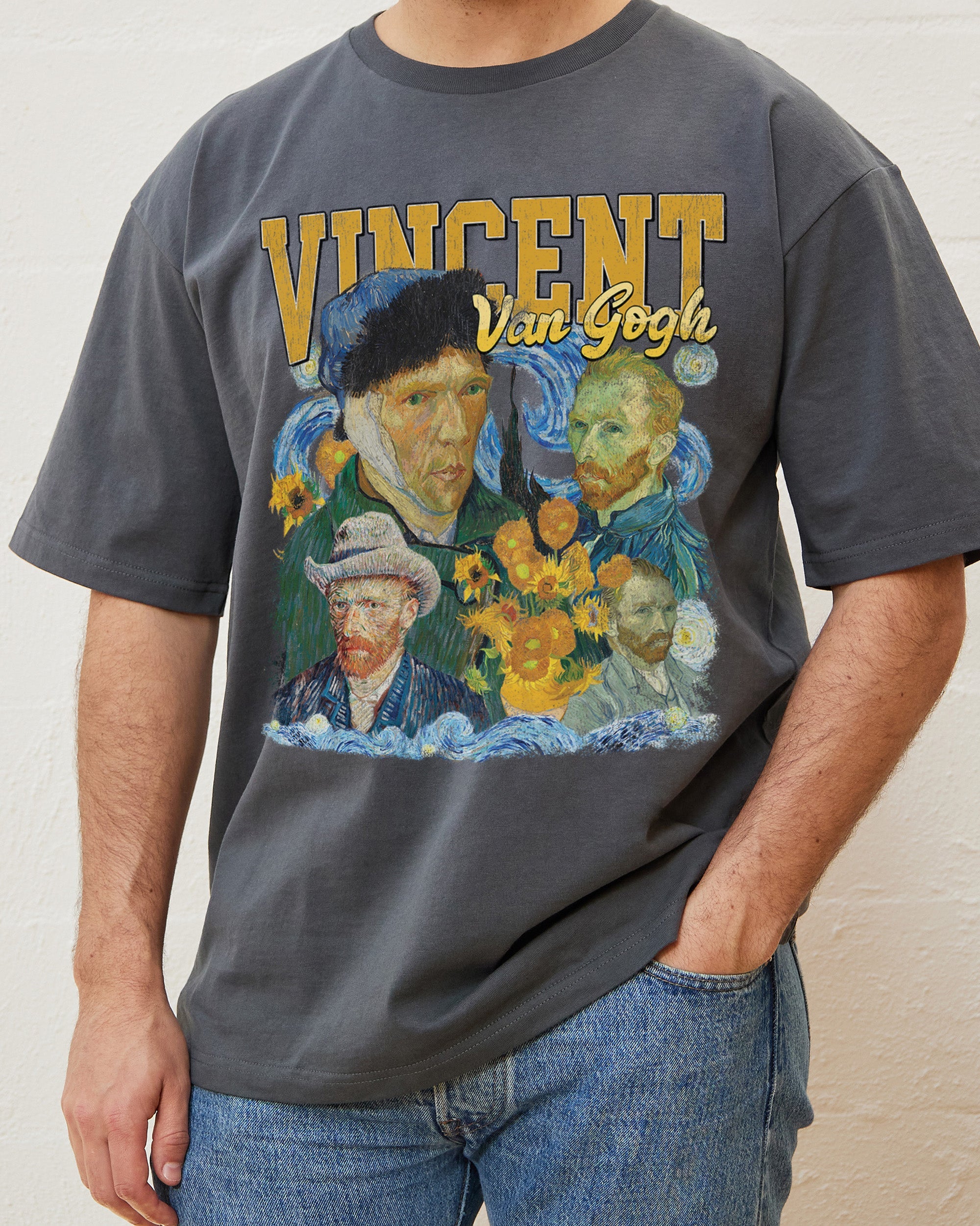 Vincent Van Gogh T-Shirt Australia Online Coal