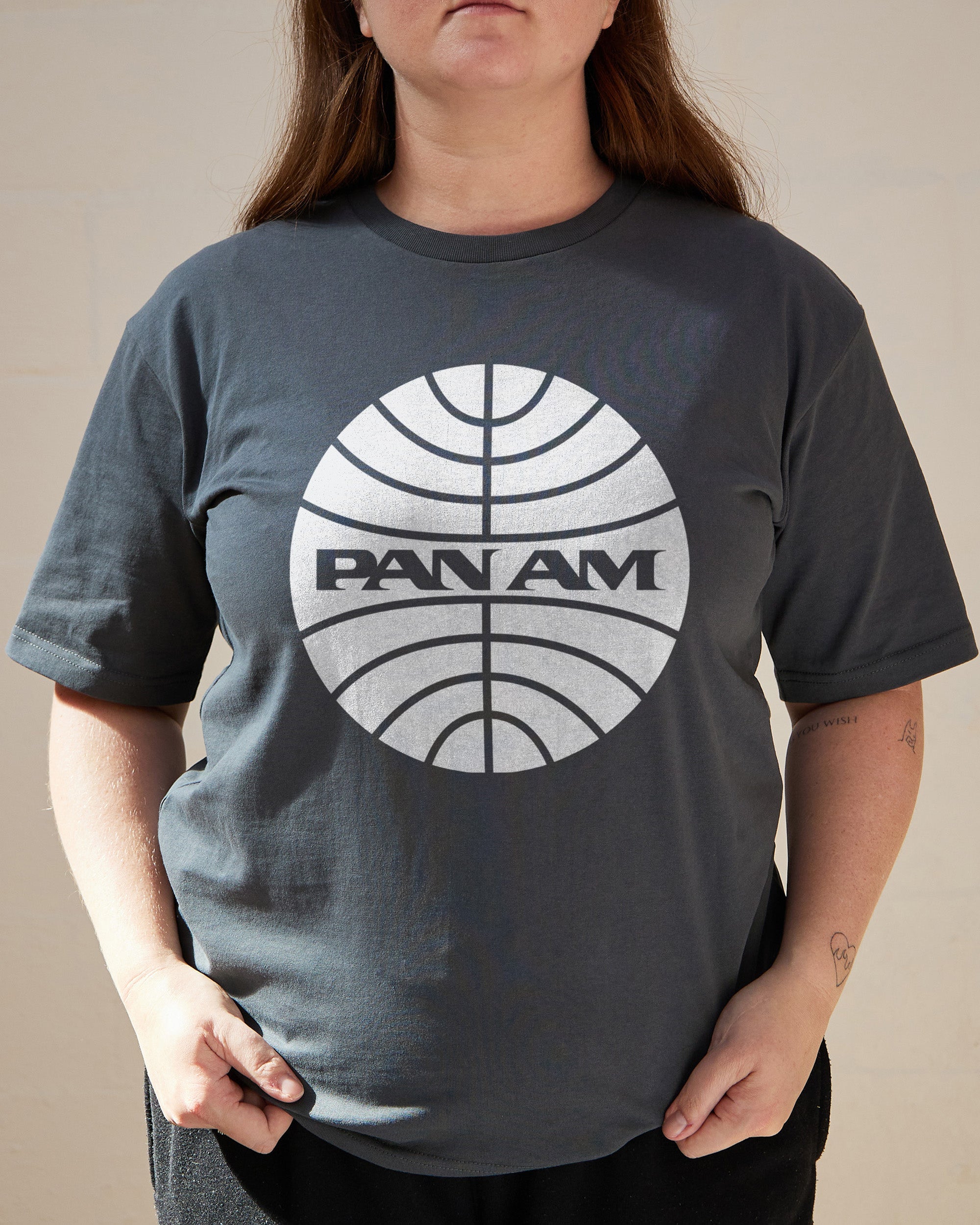 Pan Am T-Shirt Australia Online Charcoal